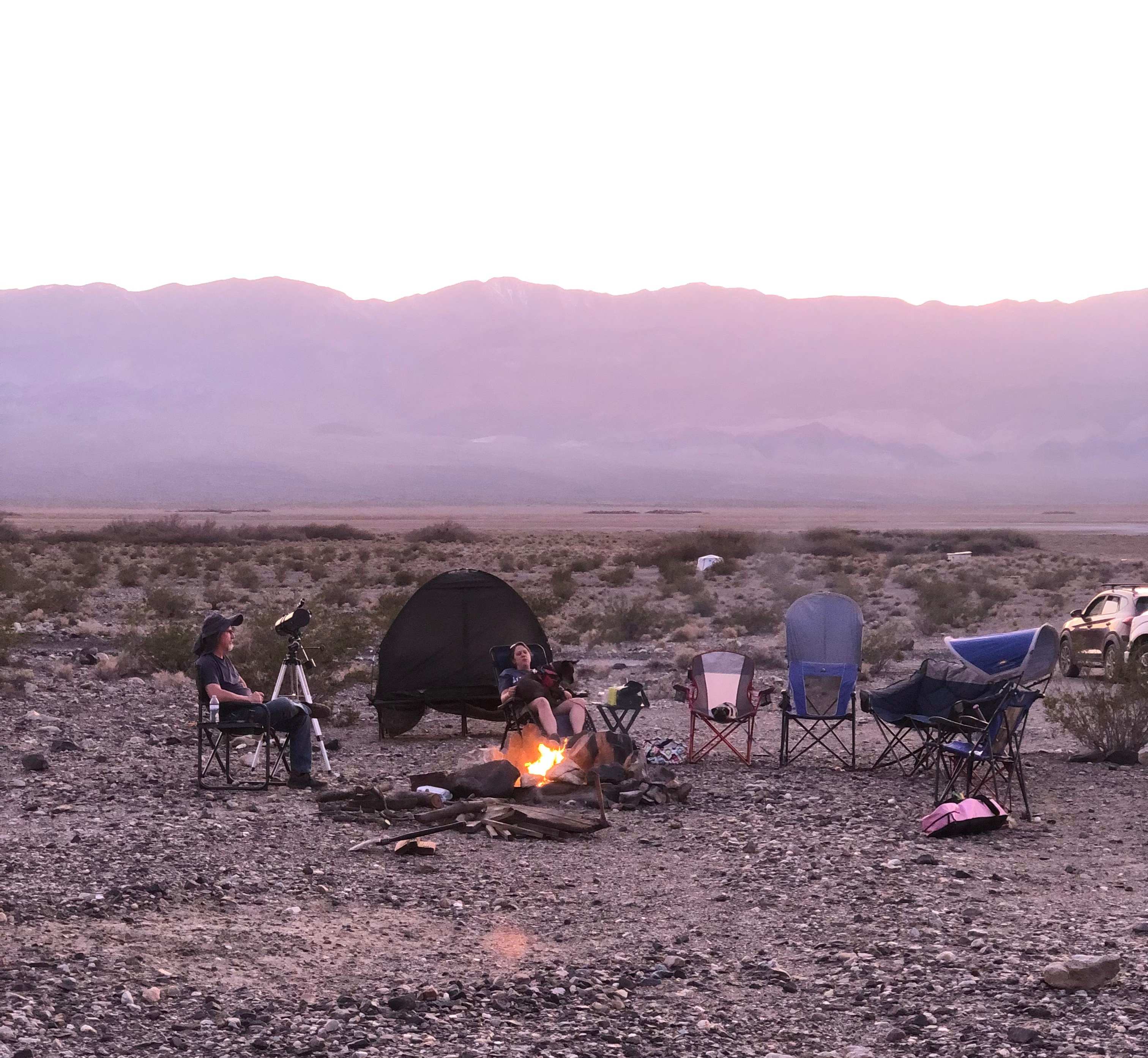 Death Valley Stargazing Camp
