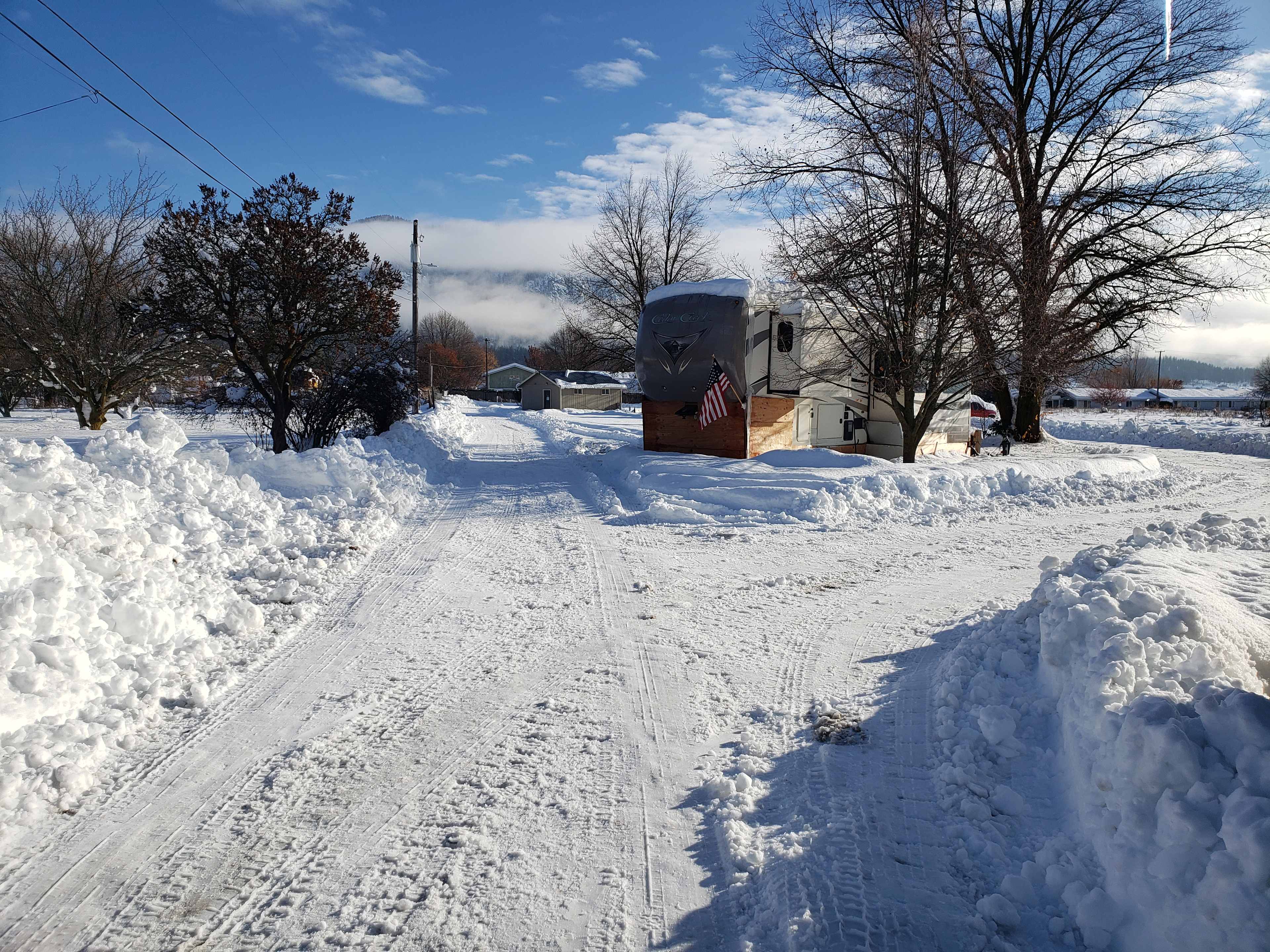 Easy access in and out during winter season.