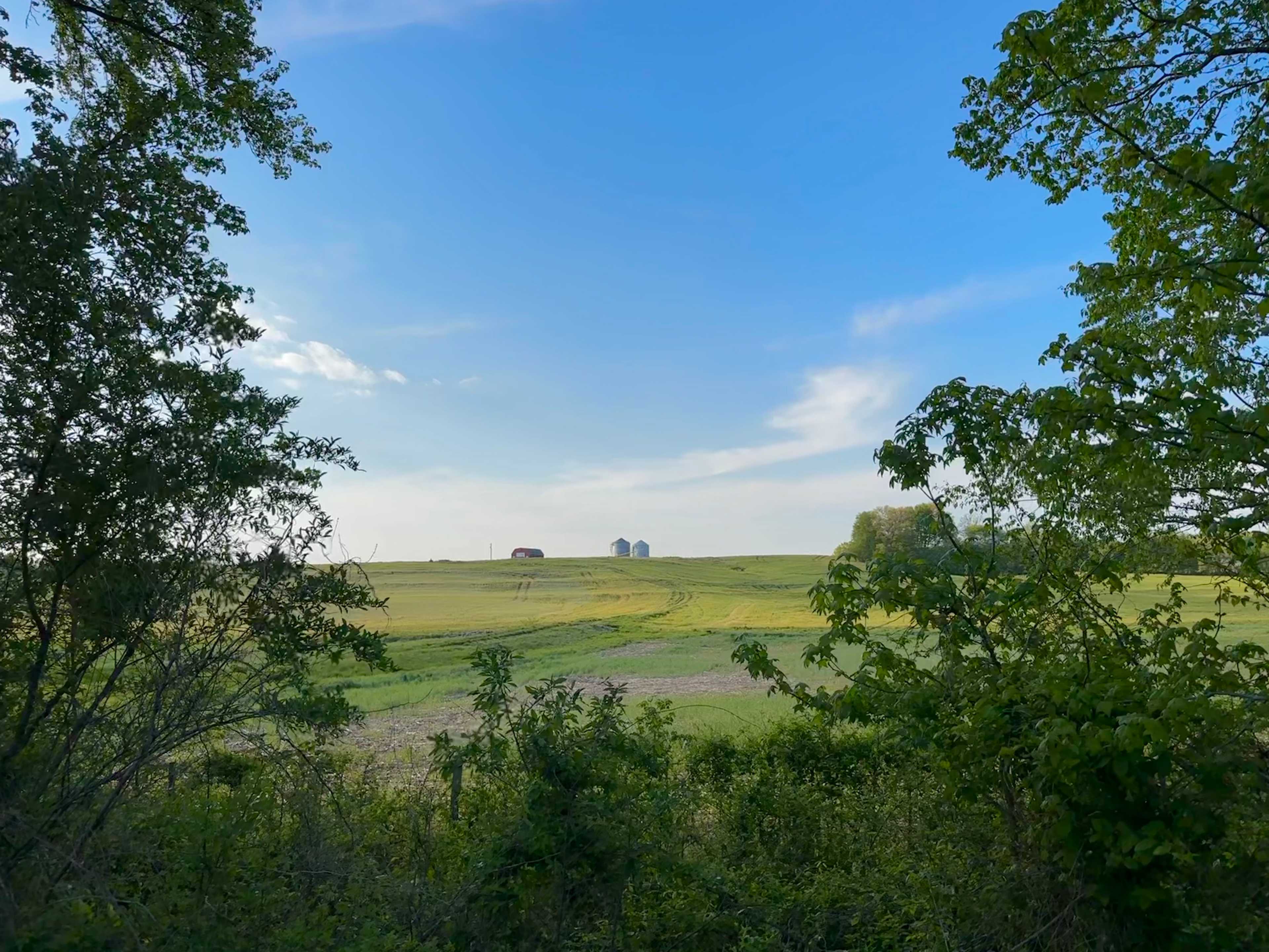 Farm views on the trails