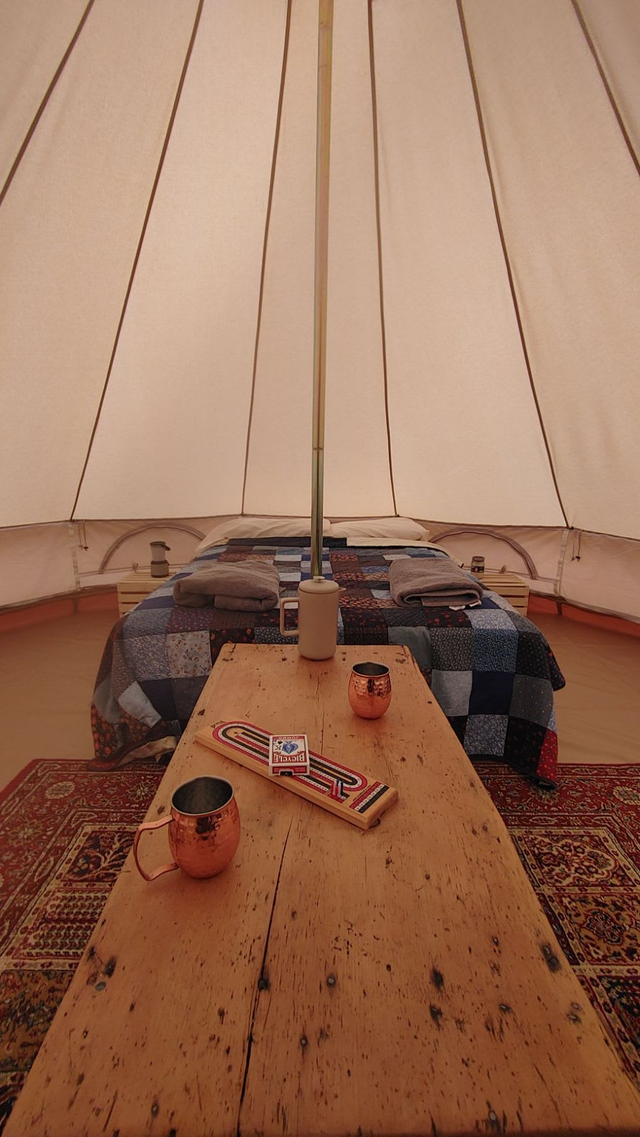 Canvas Tent on Stewiacke River