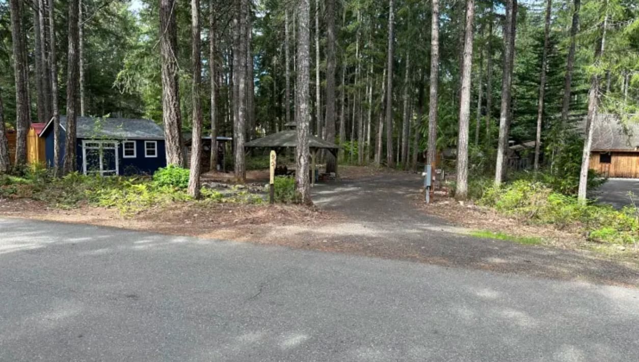 Lake Cushman RV Camping Lot