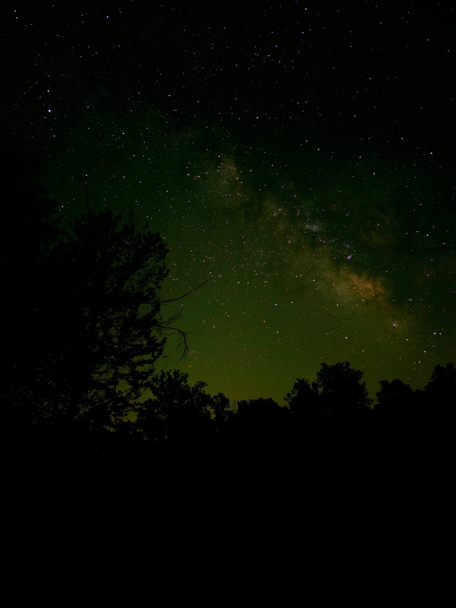 10 minute exposure S from Logan Creek (2:10am 5/27/23)
