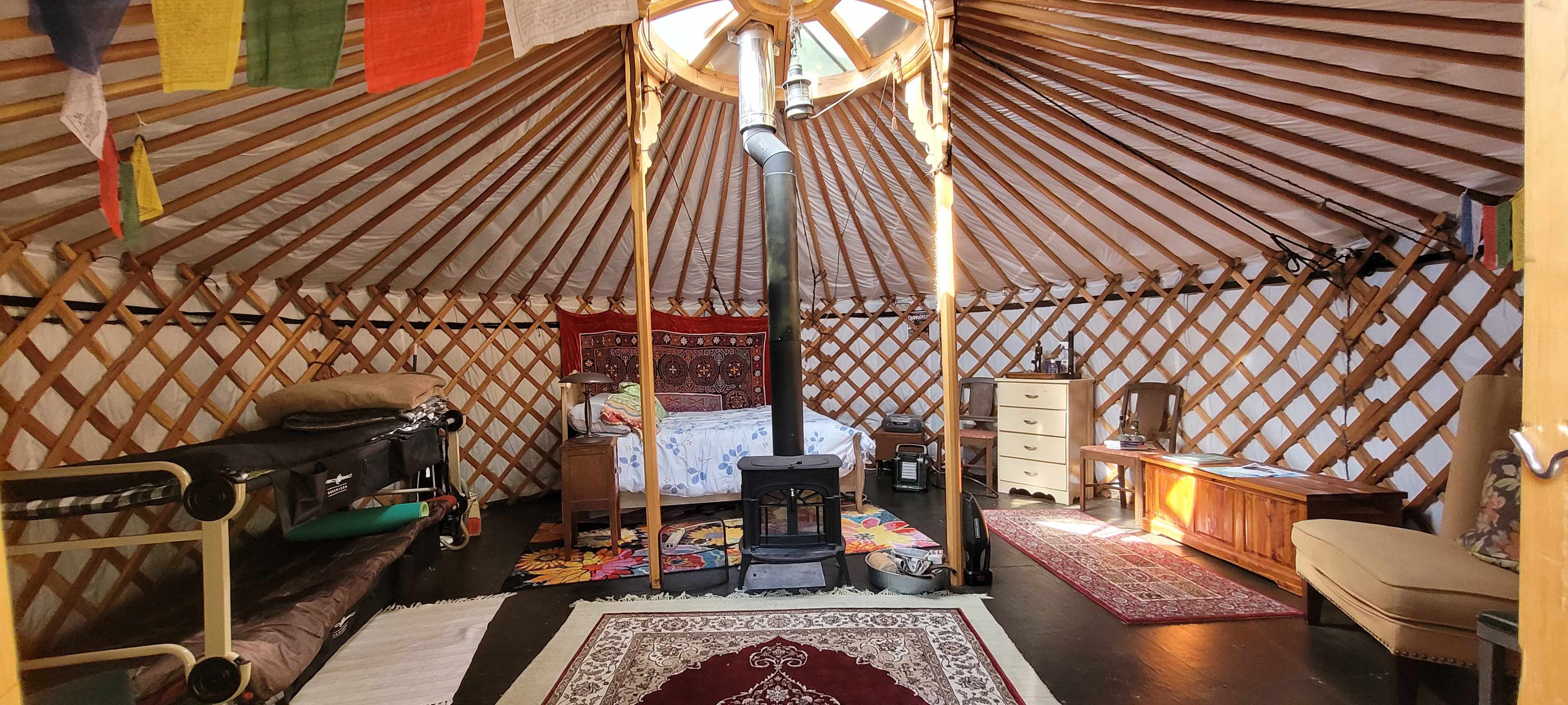 Hood Canal Groovy Yurt