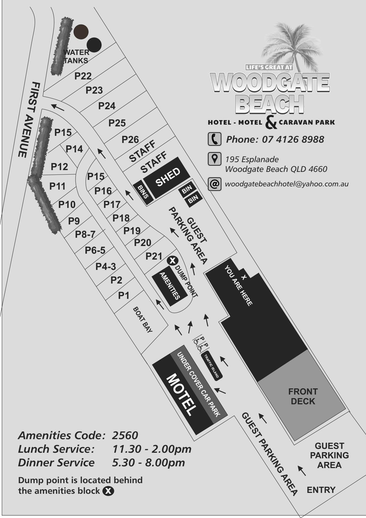 Woodgate Beach Hotel Motel Caravan