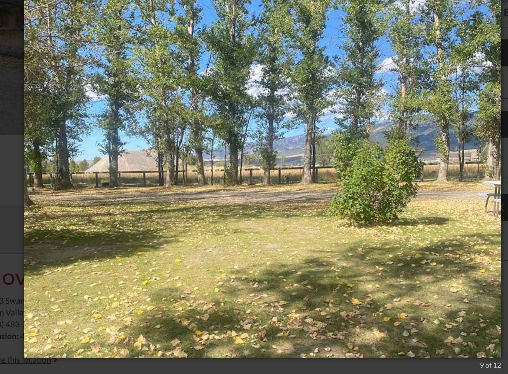 Hover Campground in Swan Valley!