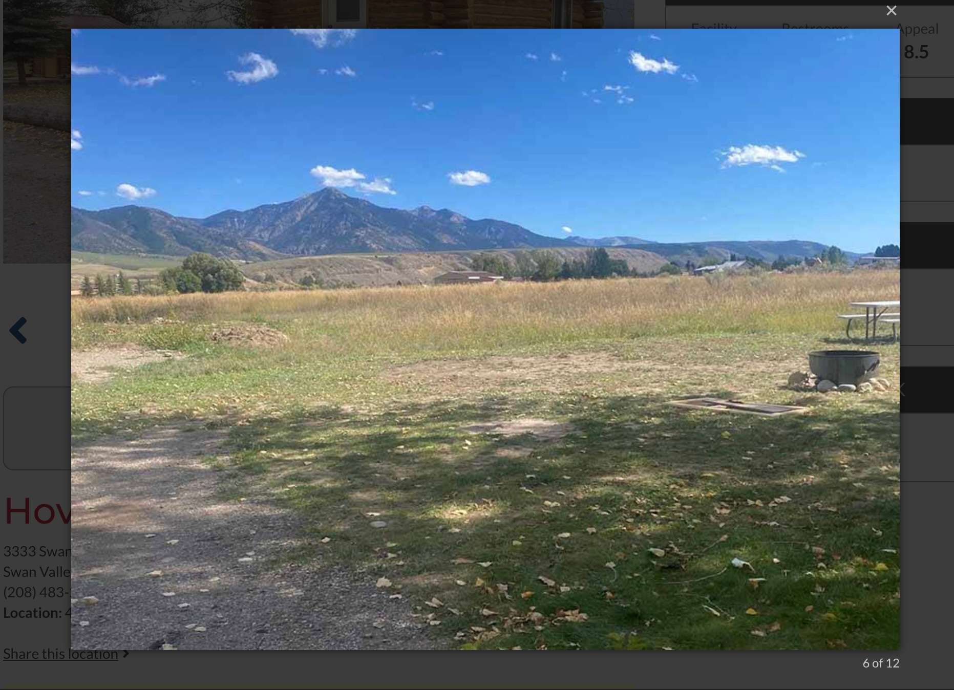 Hover Campground in Swan Valley!