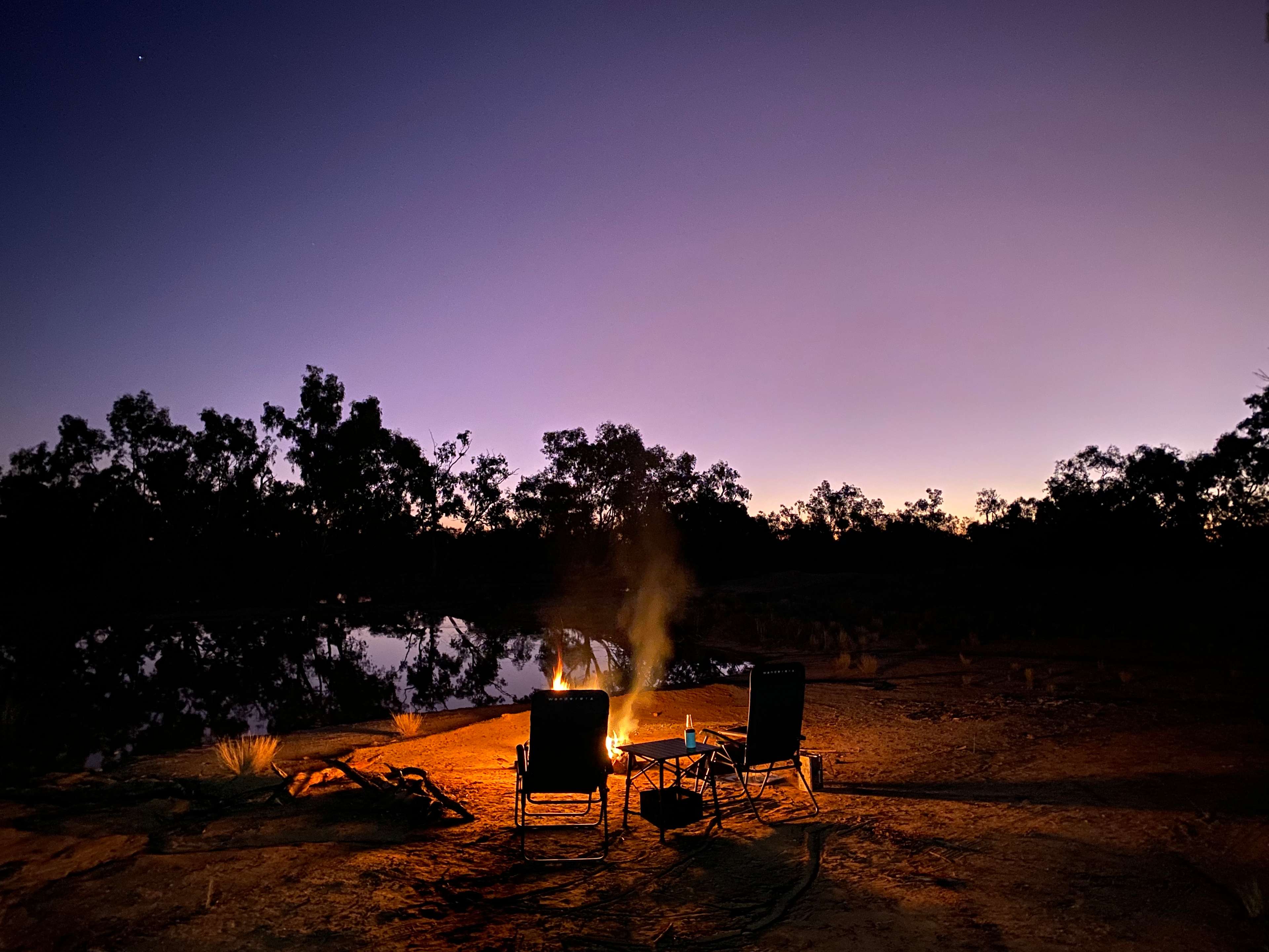 Reflections into the night