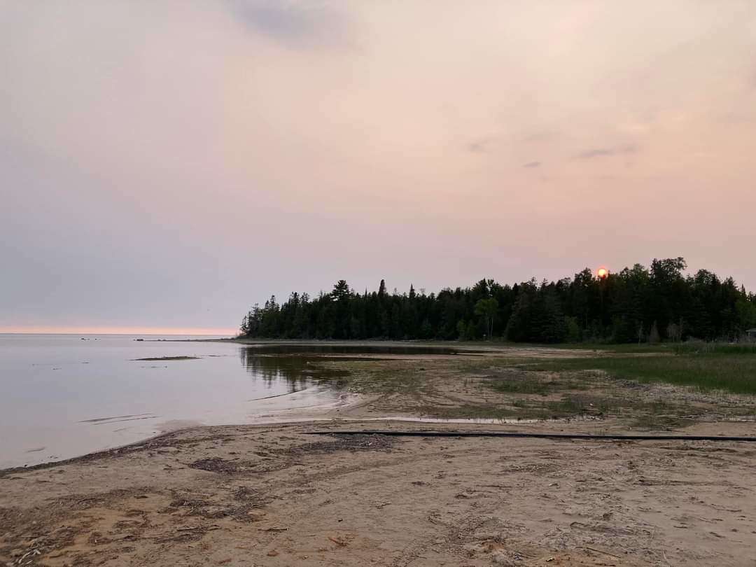Evening on Lake Michigan