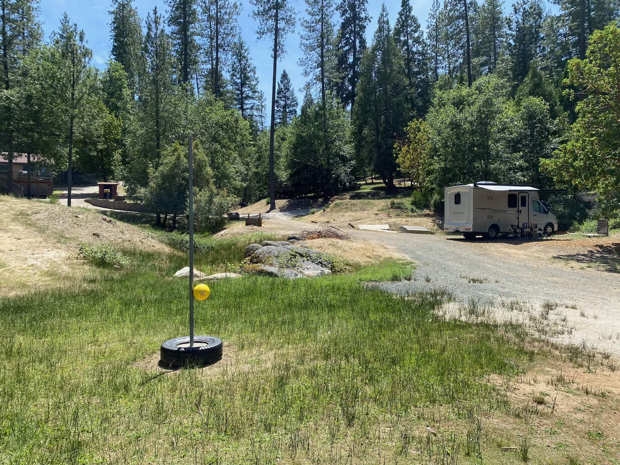 RV site parking.