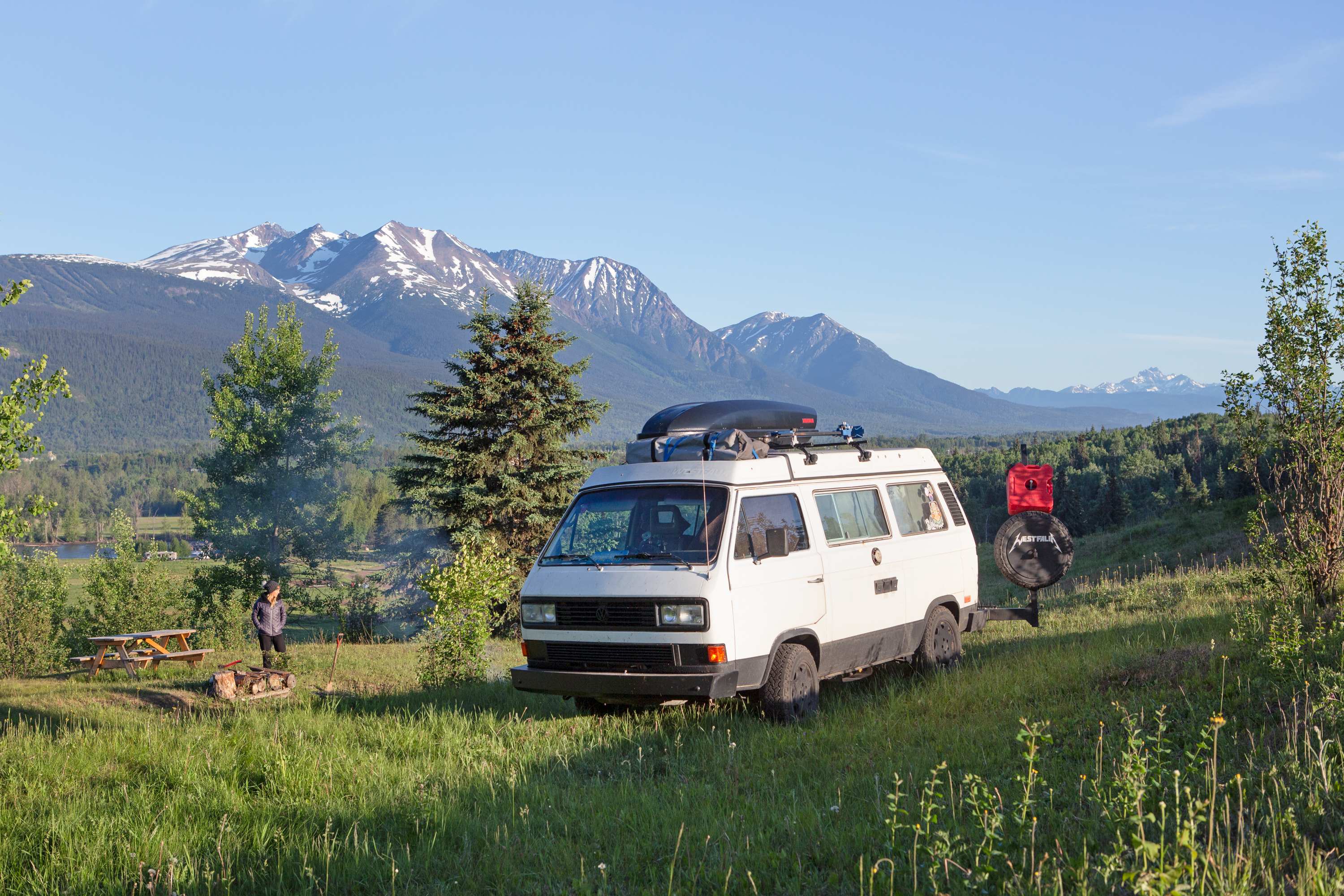 Perfect spot for our van