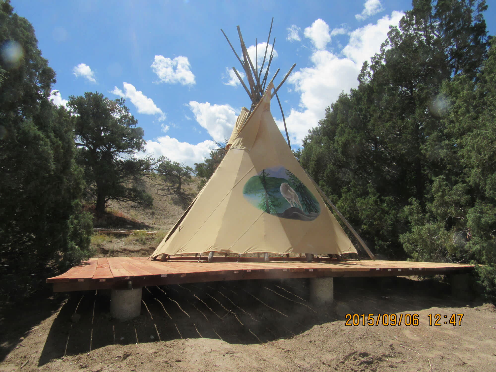 Mountain Goat Lodge Tipis