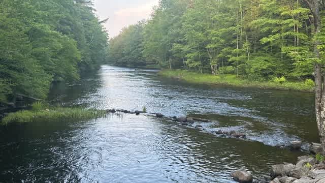 This swimming hole is at the end of Waters Way drive. 5 min walk.