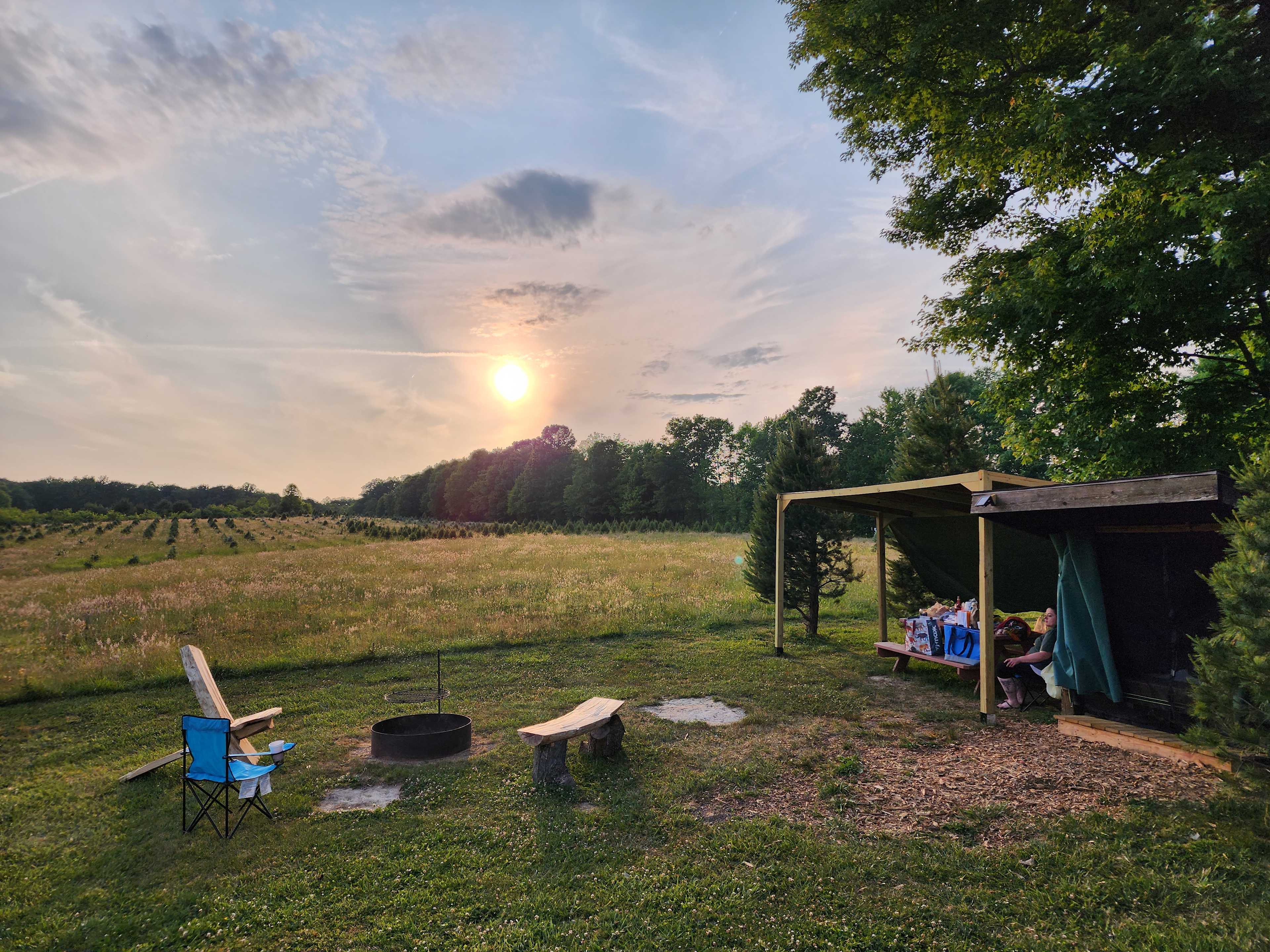 Camping at Heritage Farms