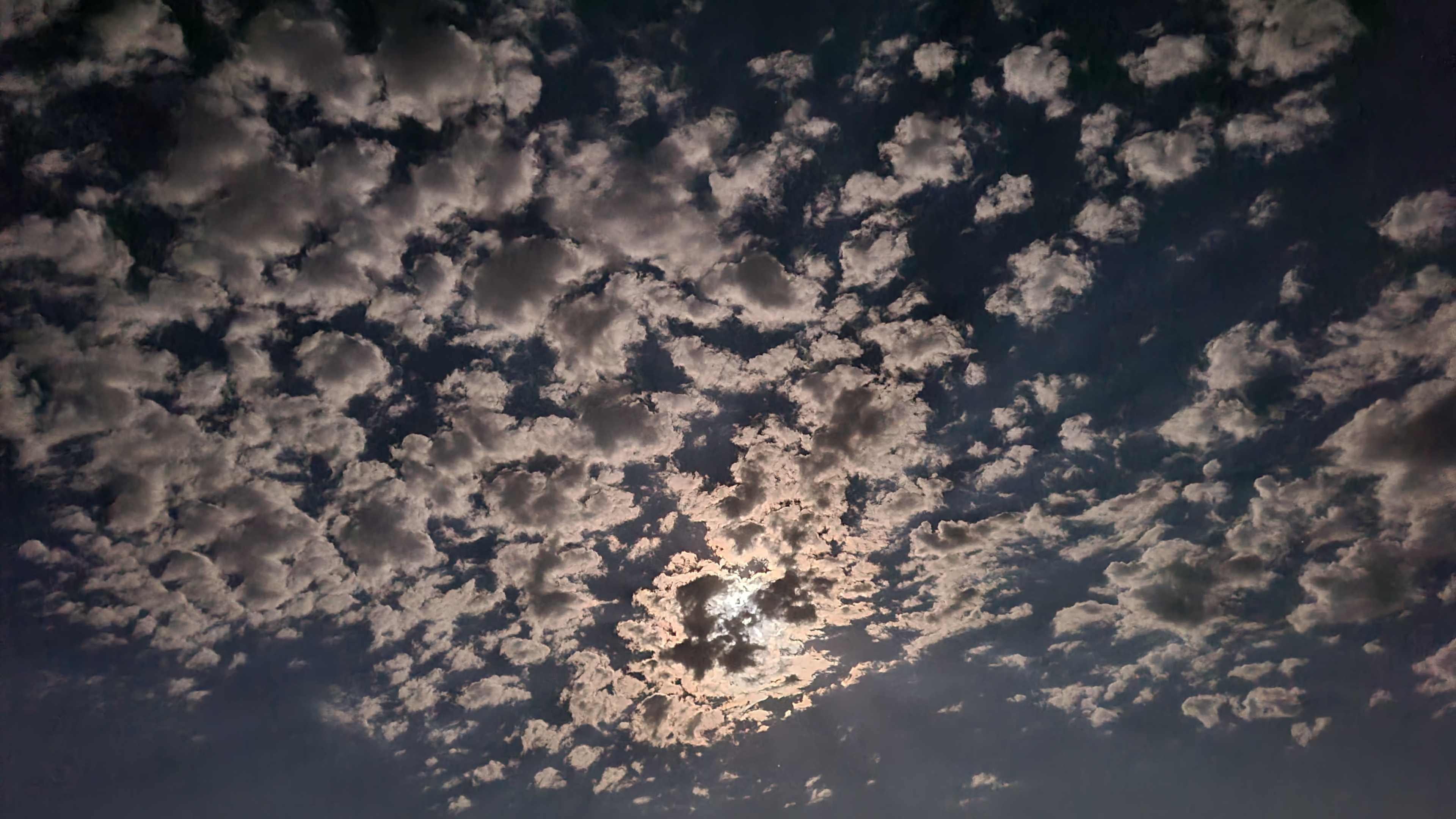 Clouds at night