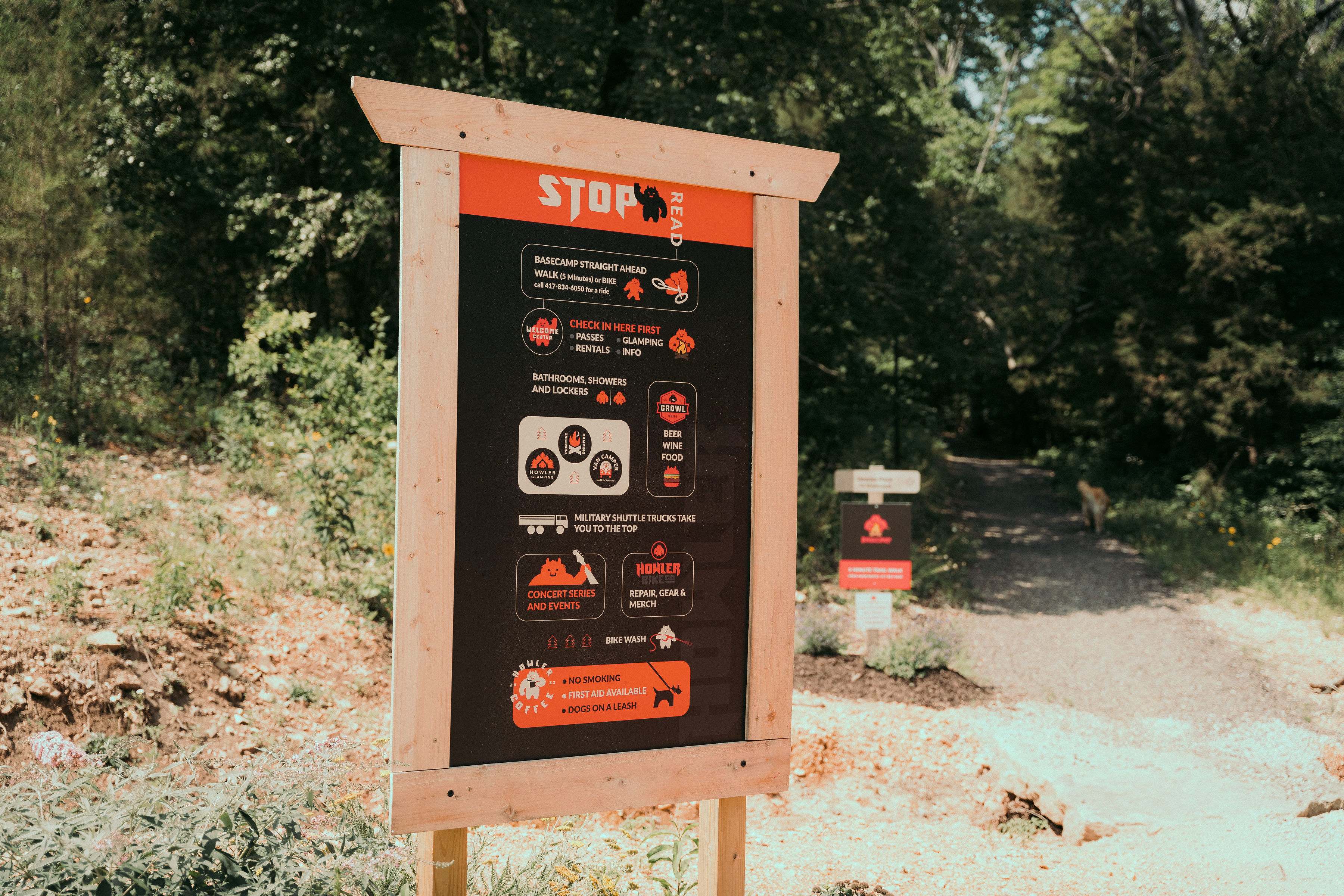 Howler Bike Park Stays