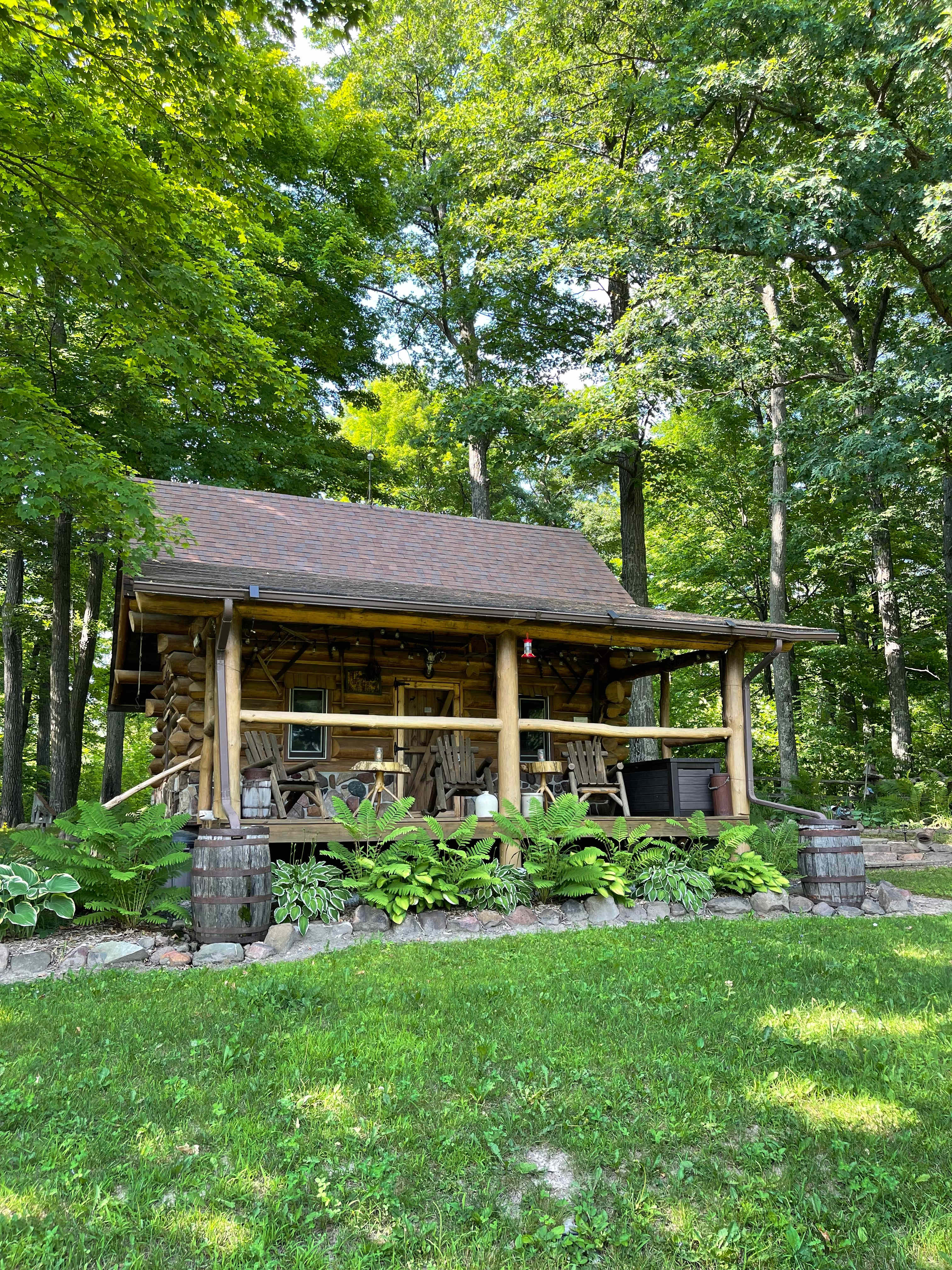 Rustic Log Cabin Retreat