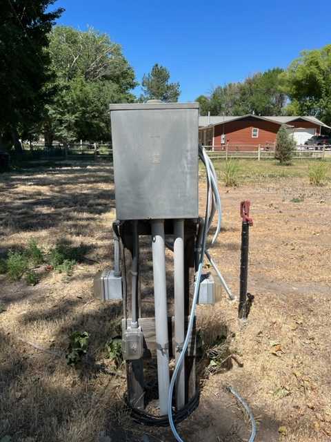 RV hook up and water.