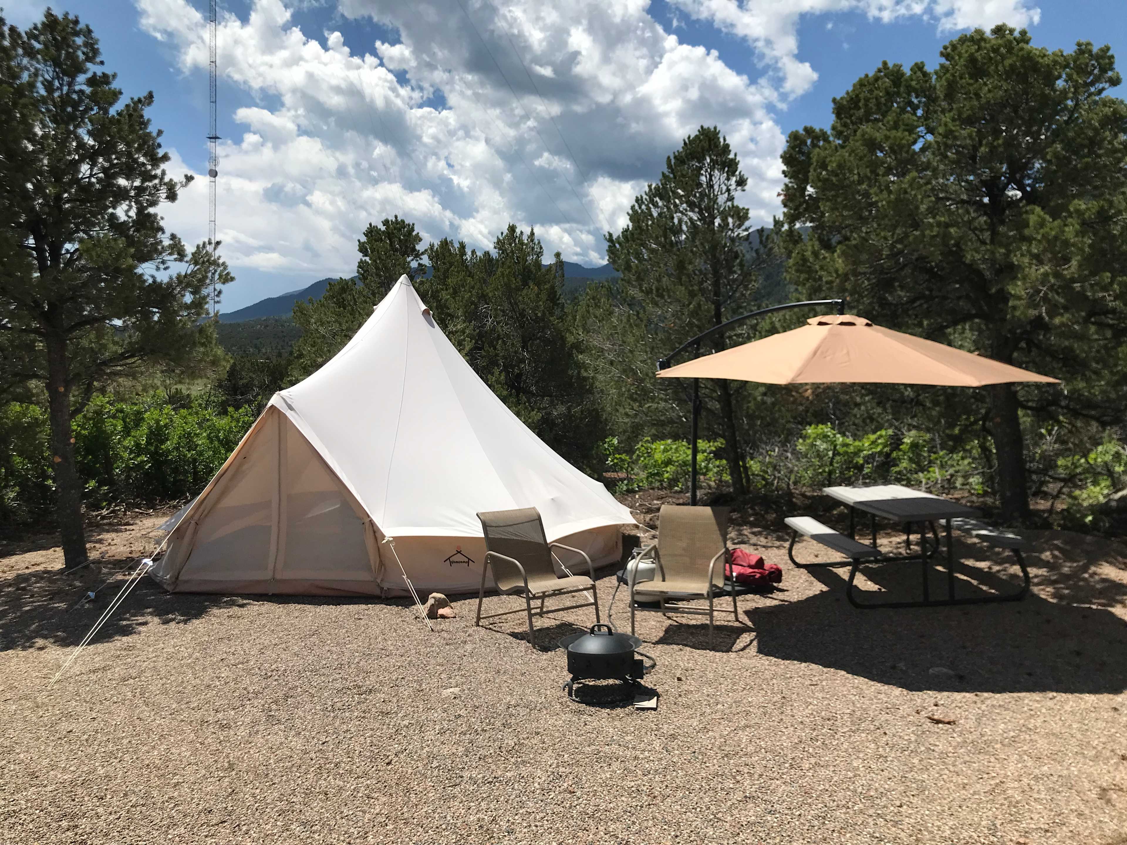 Cliffs Edge campsite