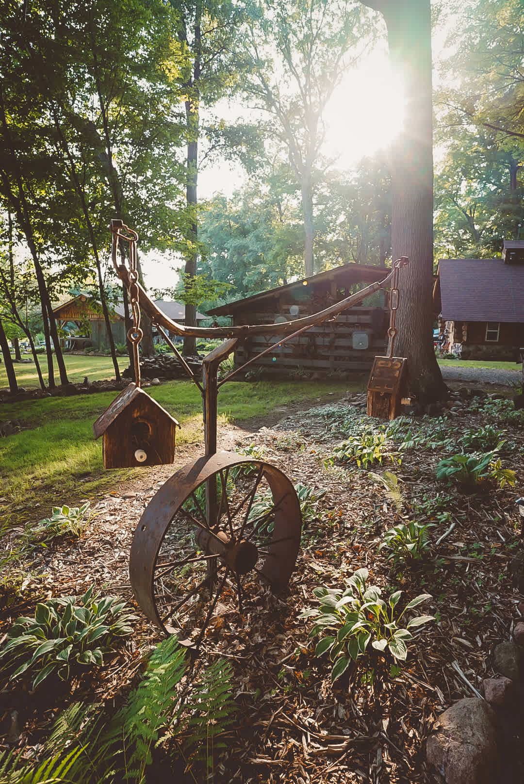 Rustic Log Cabin Retreat