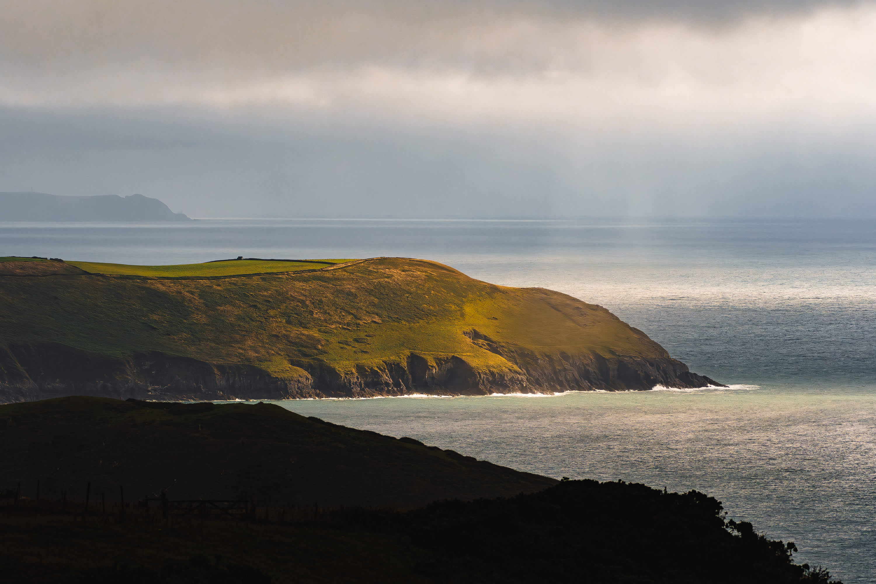 View of Baggy Point from the pod