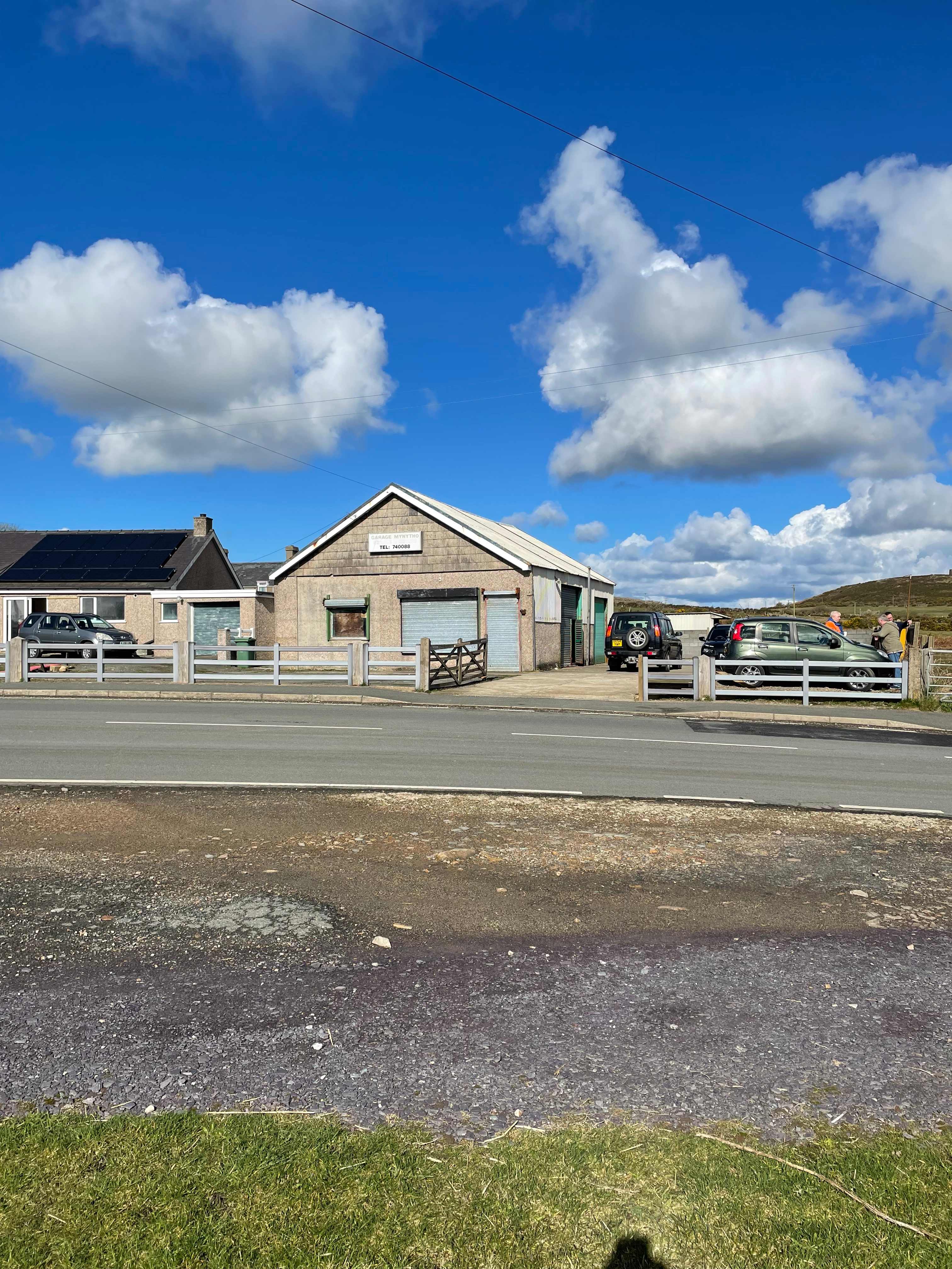 Garej Mynytho Garage and our Bungalow