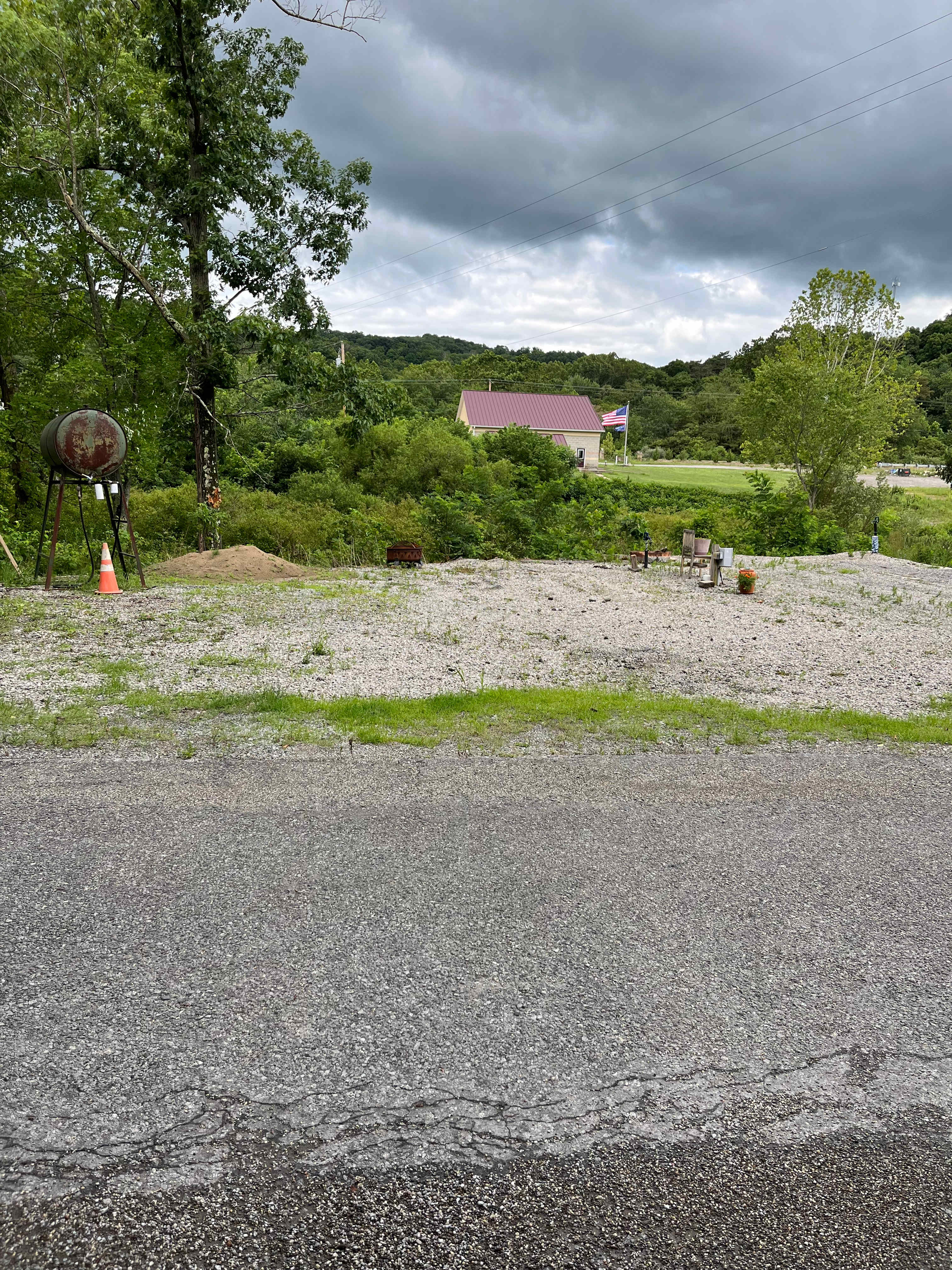 Site 2 from the road.