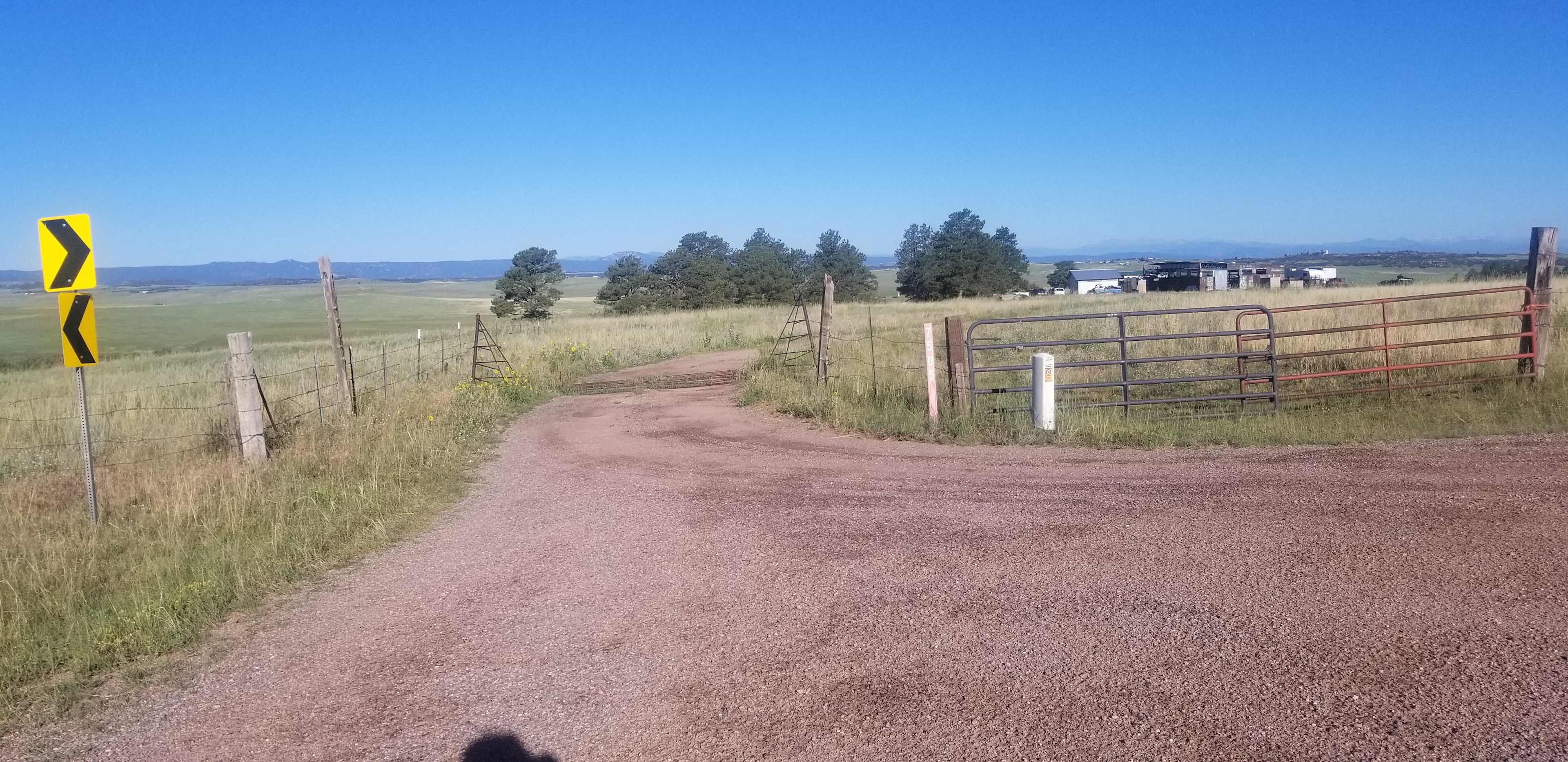 Entrance to the property