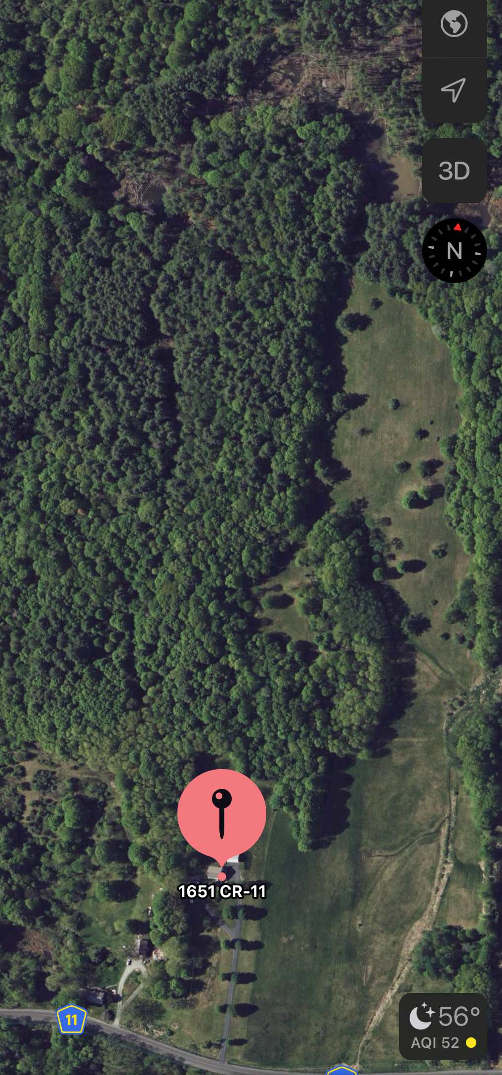 Whitehall secluded campground