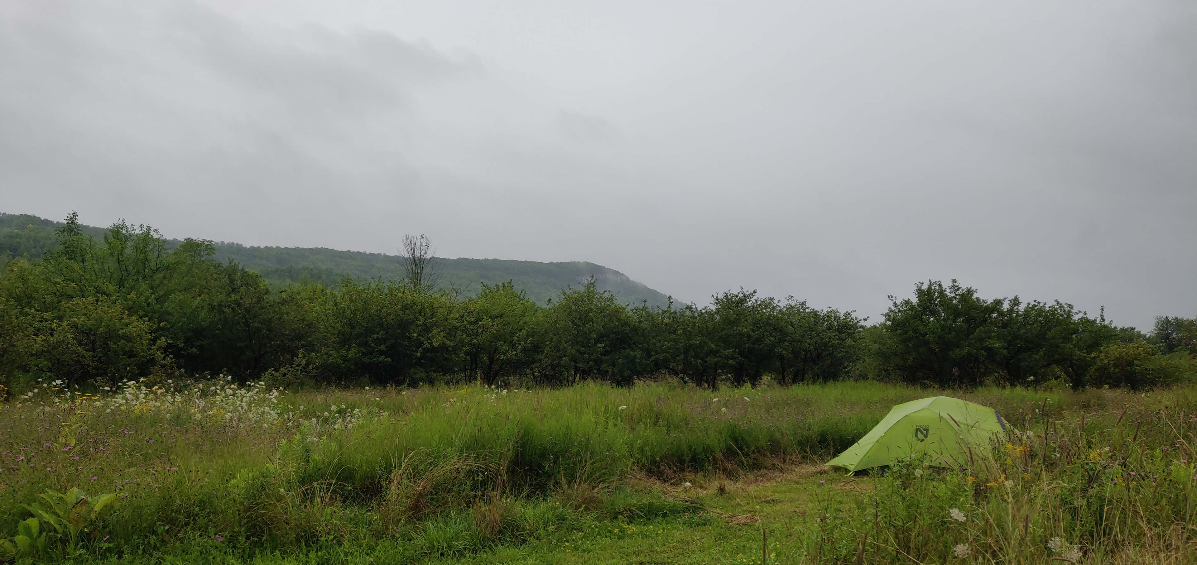 Misty valley views and the sound of the river made our stay truly delightful.