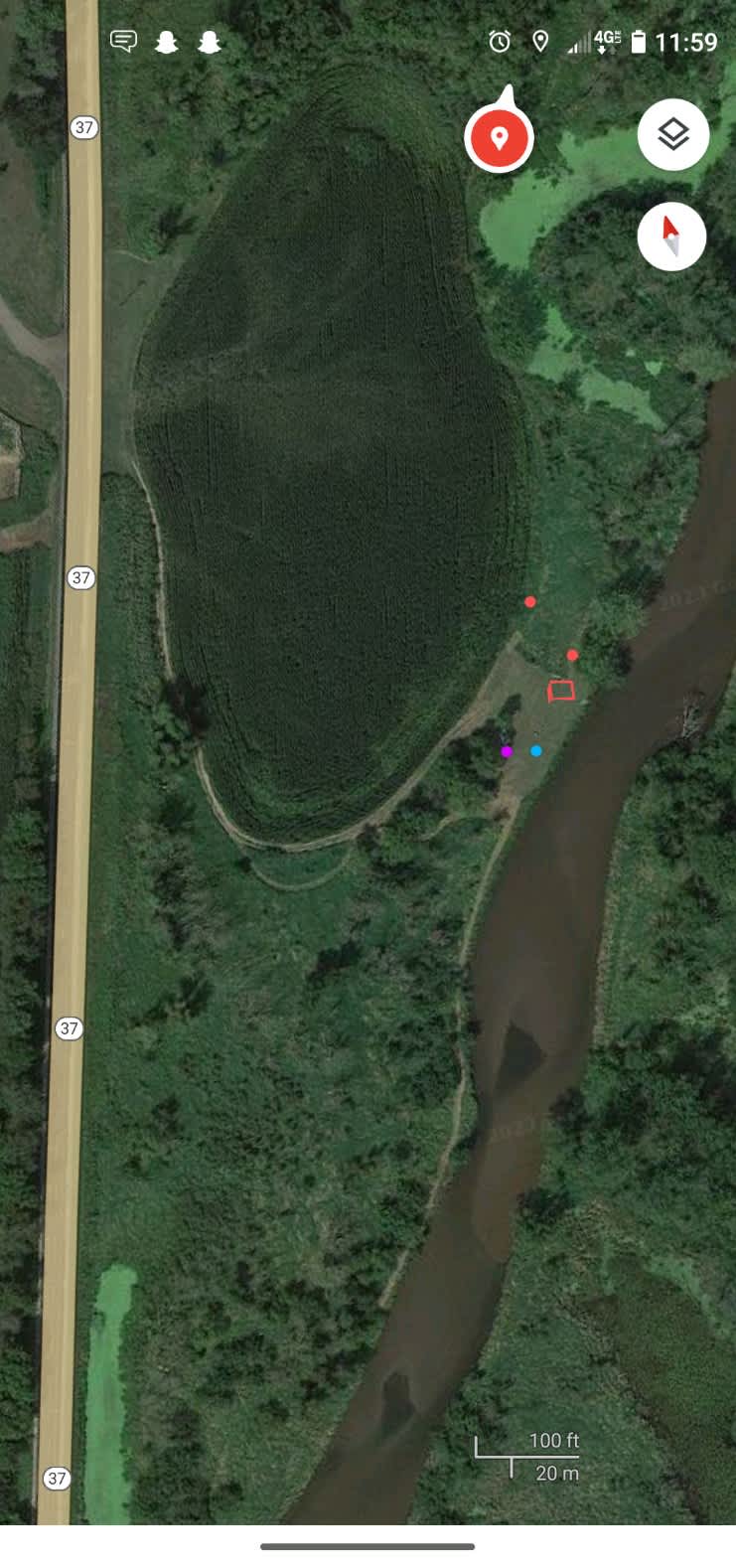 Picture of the site