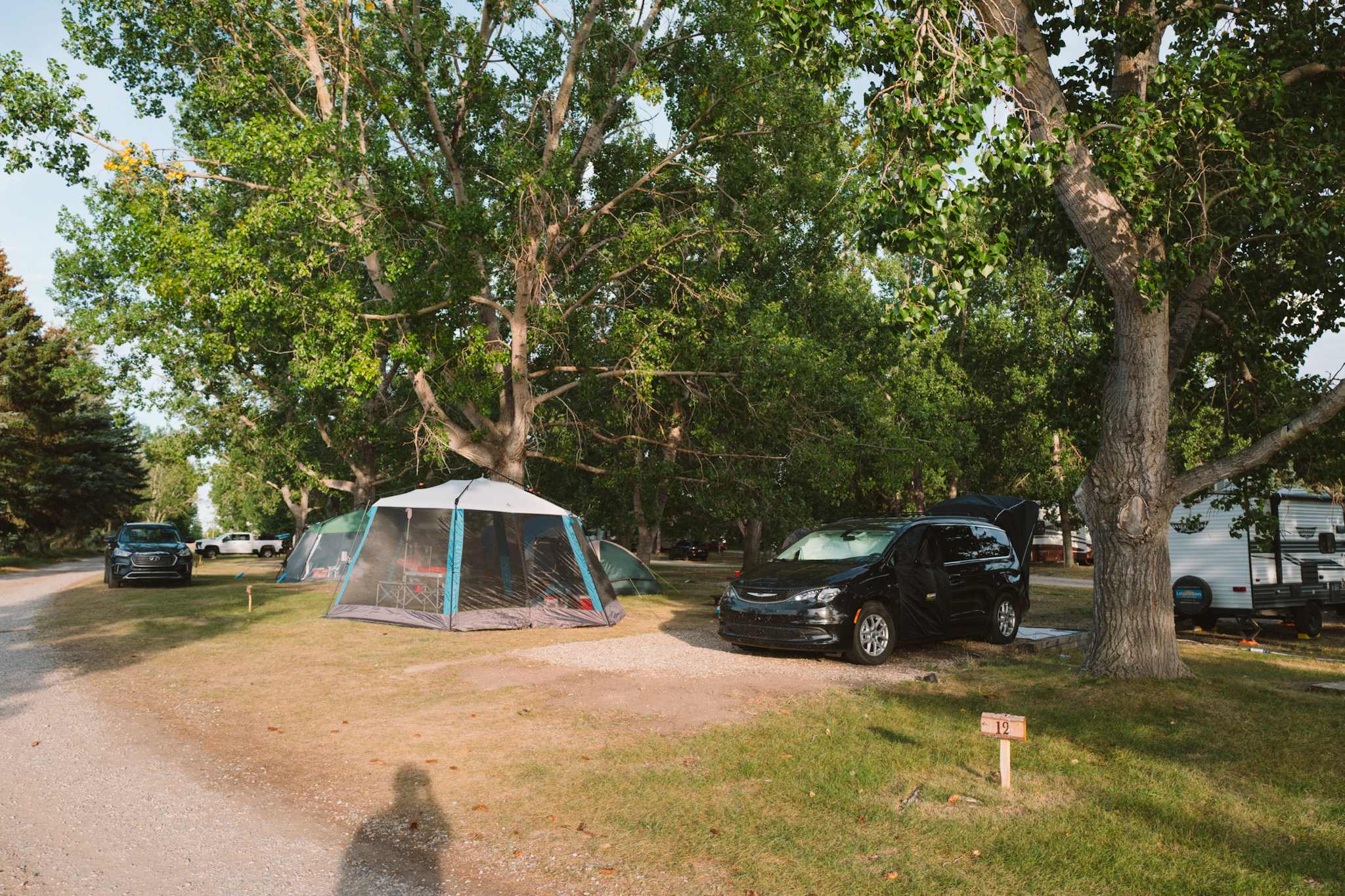 Site 12 • 15AMP RV Site • Treed