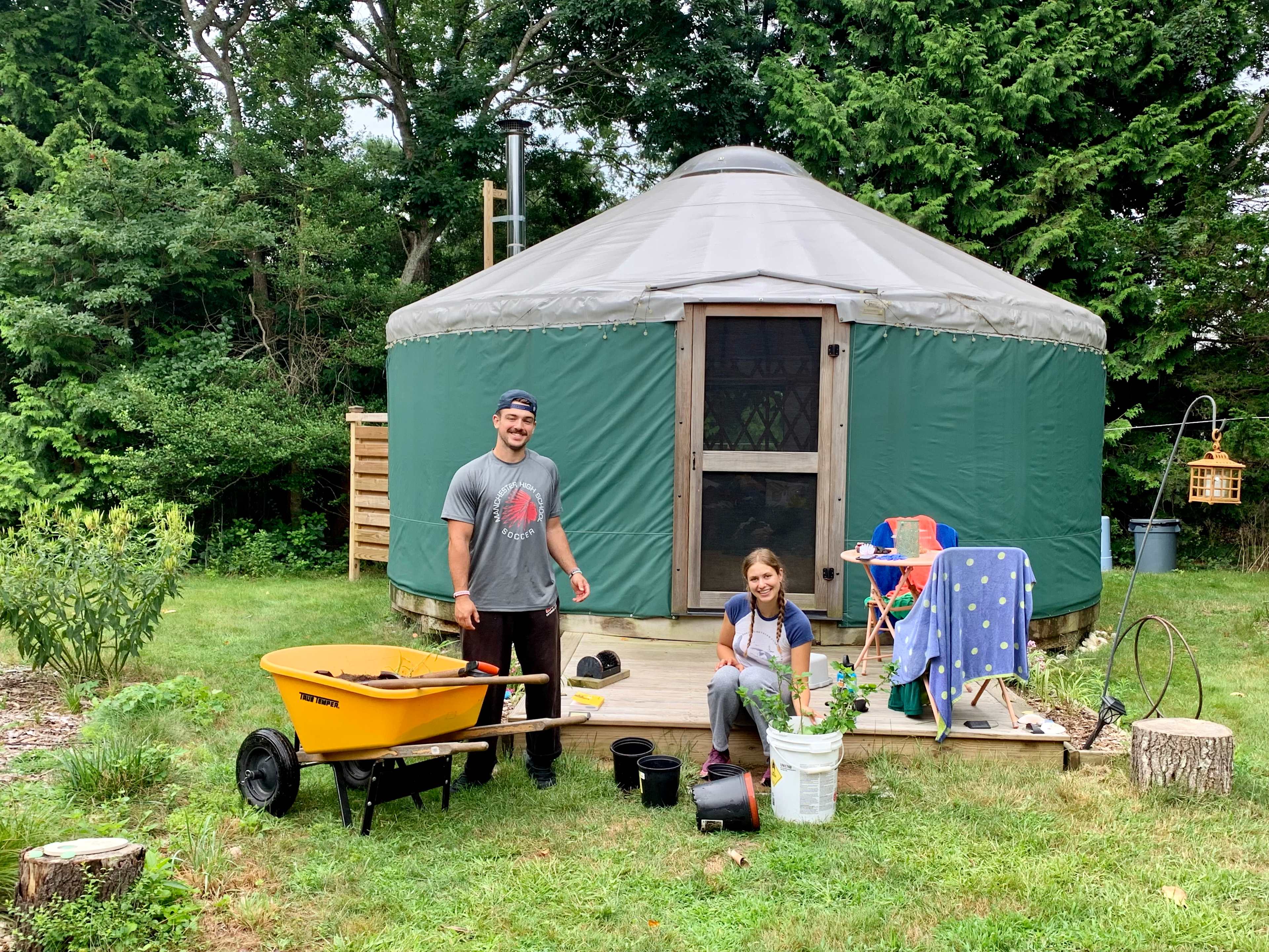Yurt in the Hamptons