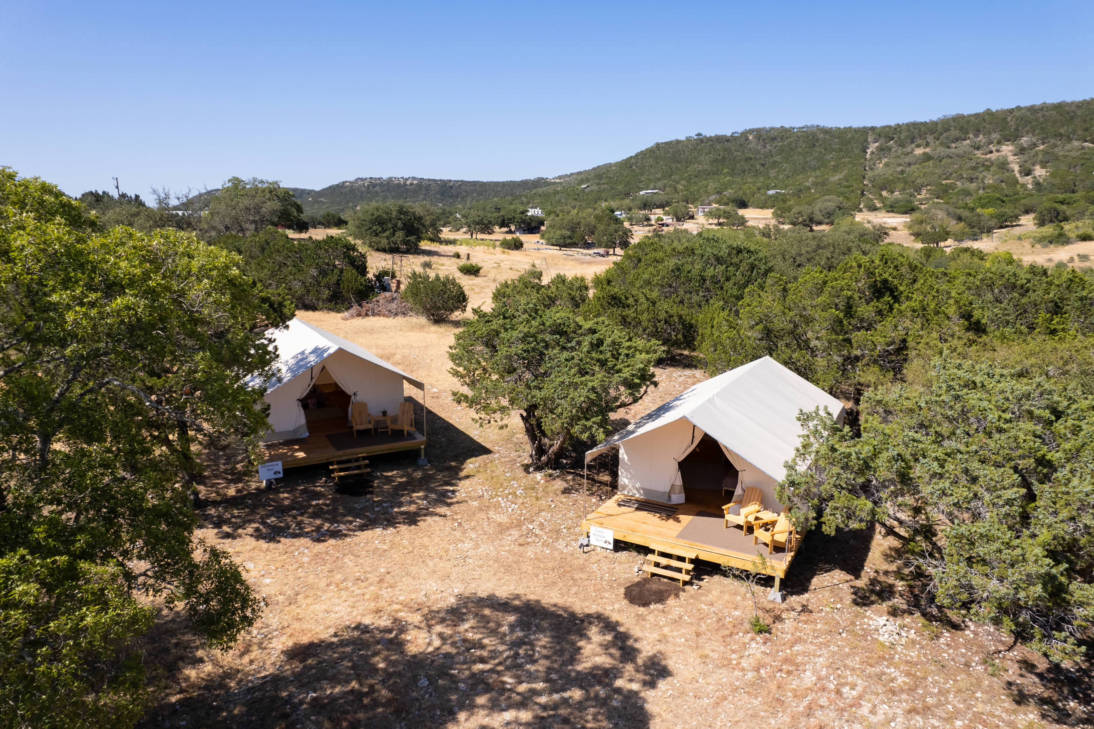 Twin Falls: Glamping Tents