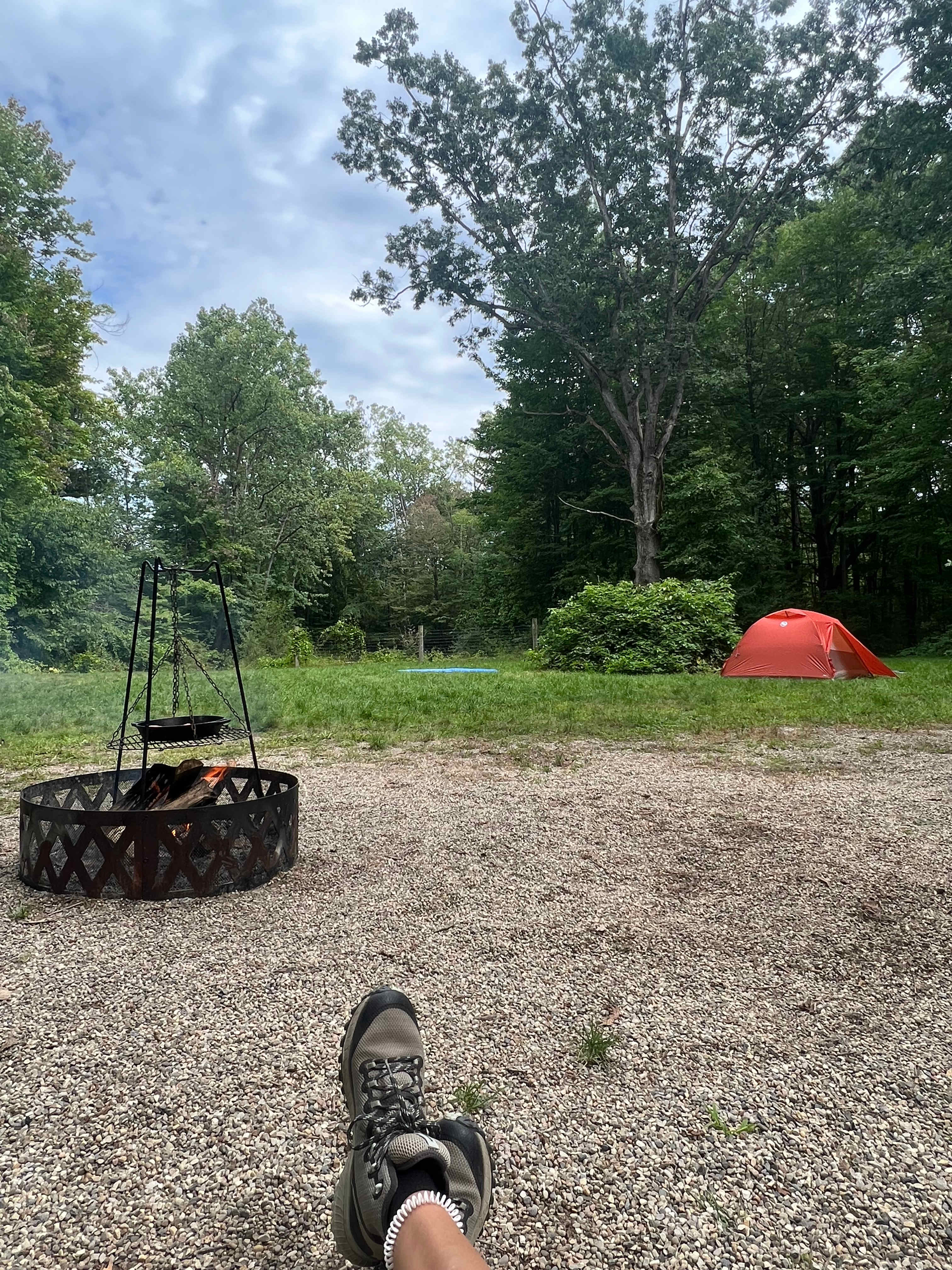 Still Waters 10-Acre Bell Tent Camp