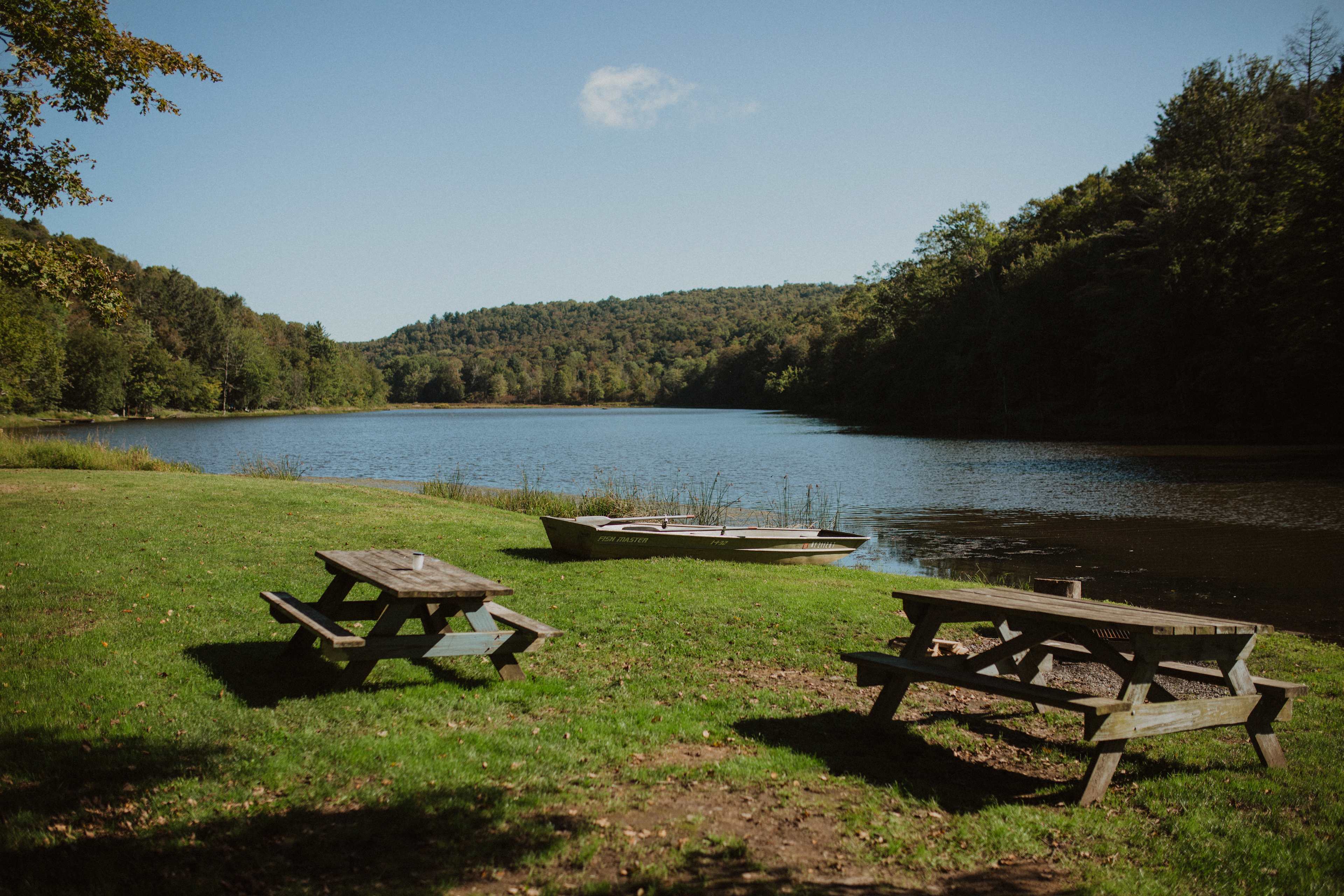 Lake Front Campsite !!!