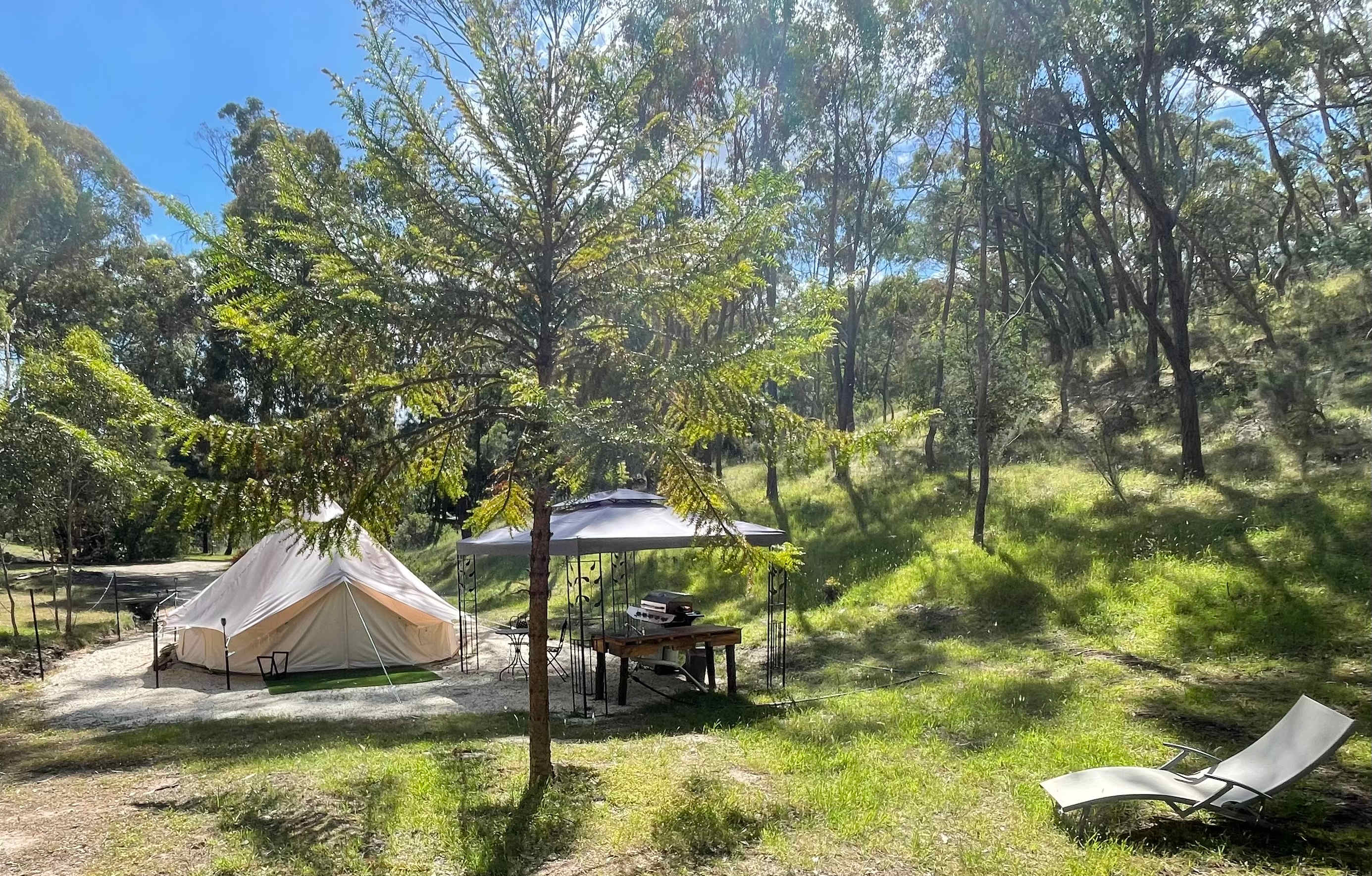 Glamping on a budget