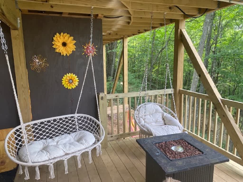 lower deck firepit