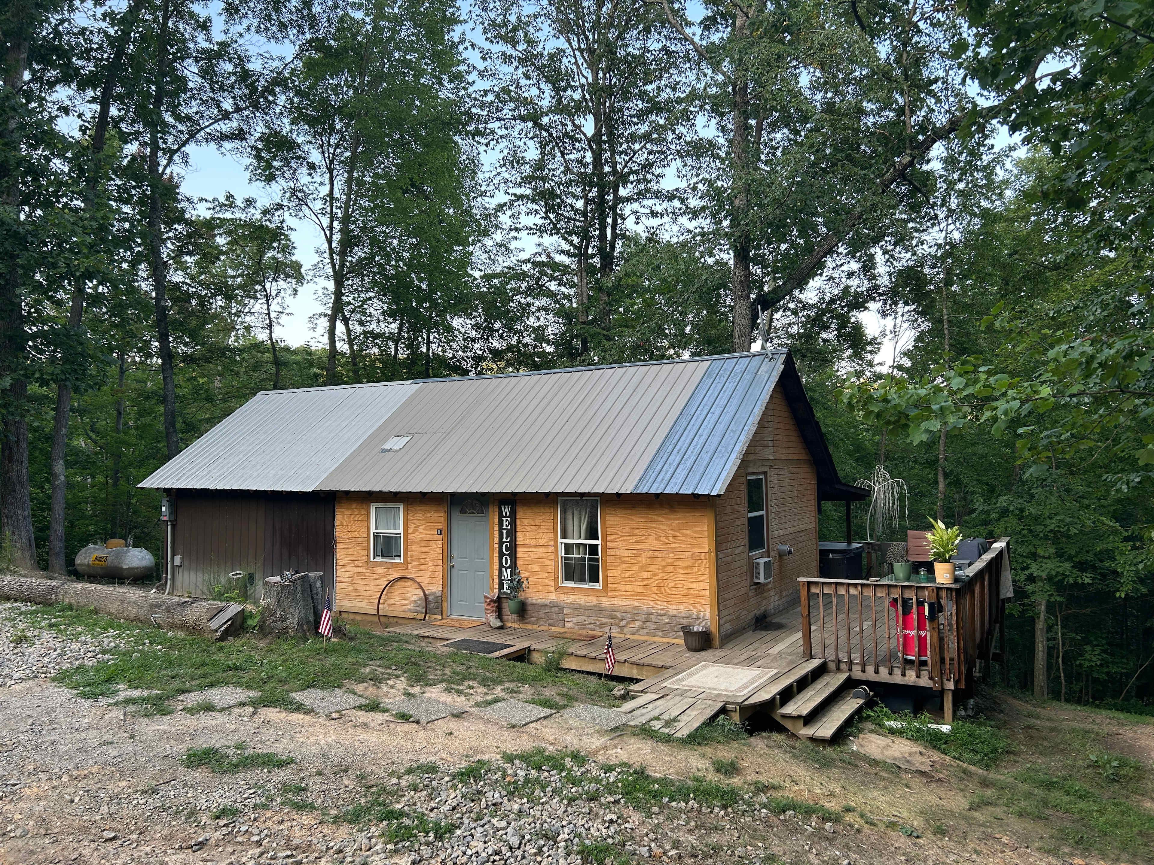 The comfy mountain cabin