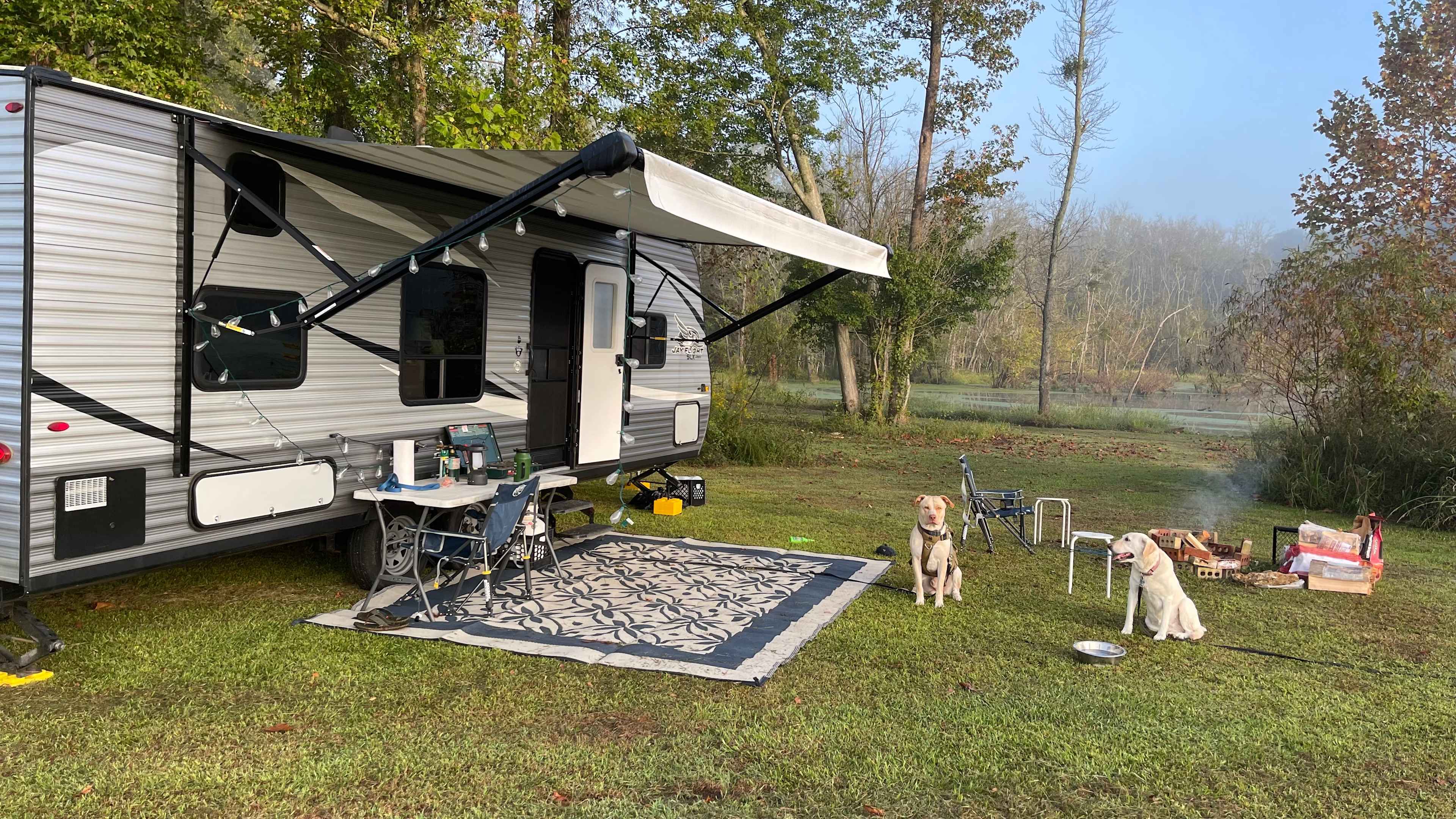 JCO Campground at Lee Baysden Pond