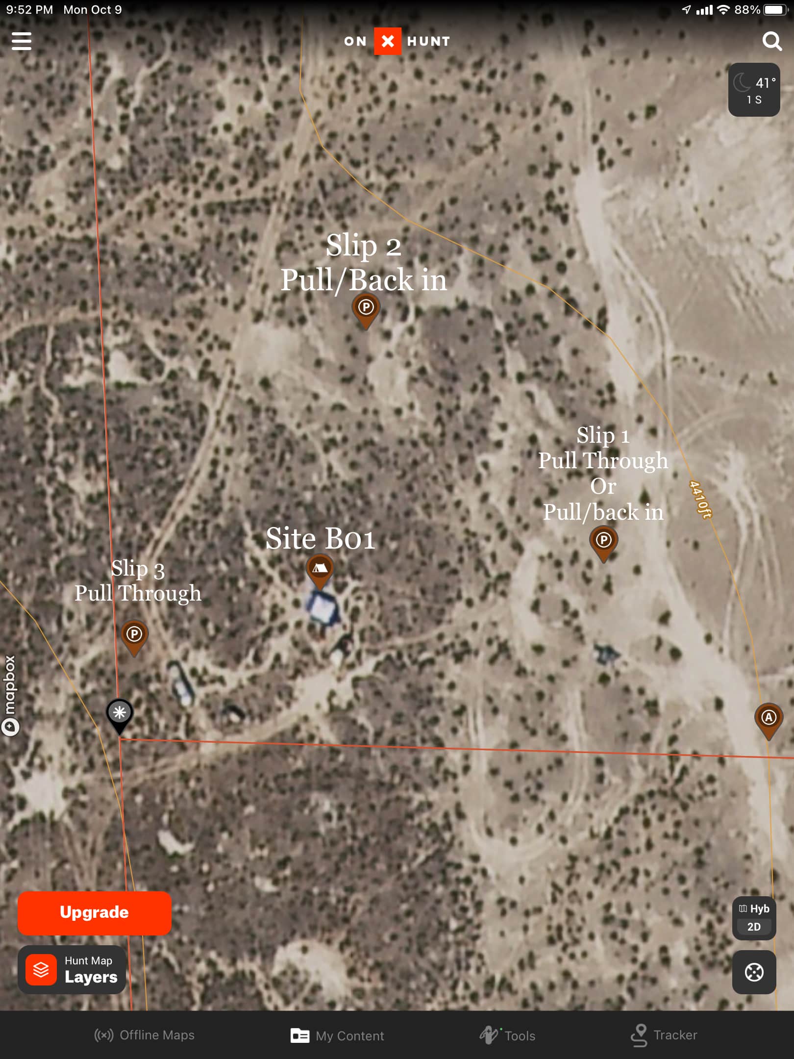 Picture of the site