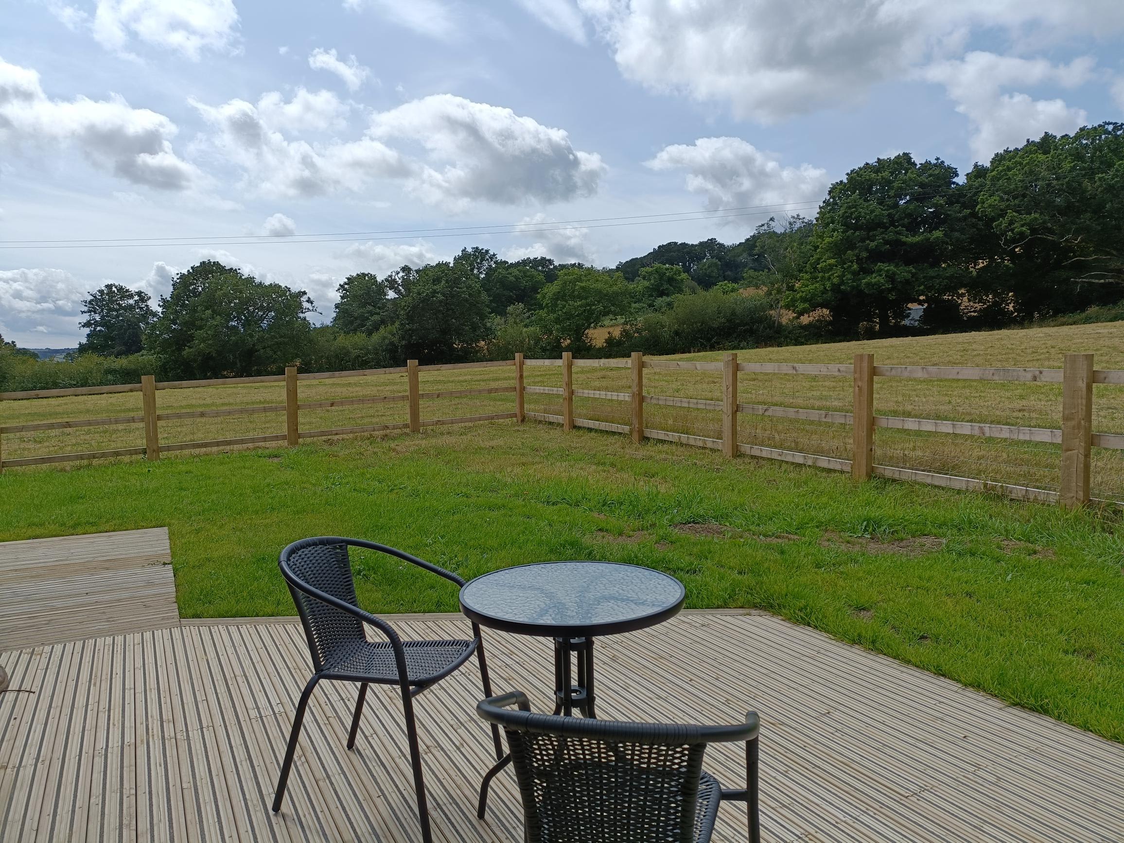 Enclosed Garden Area