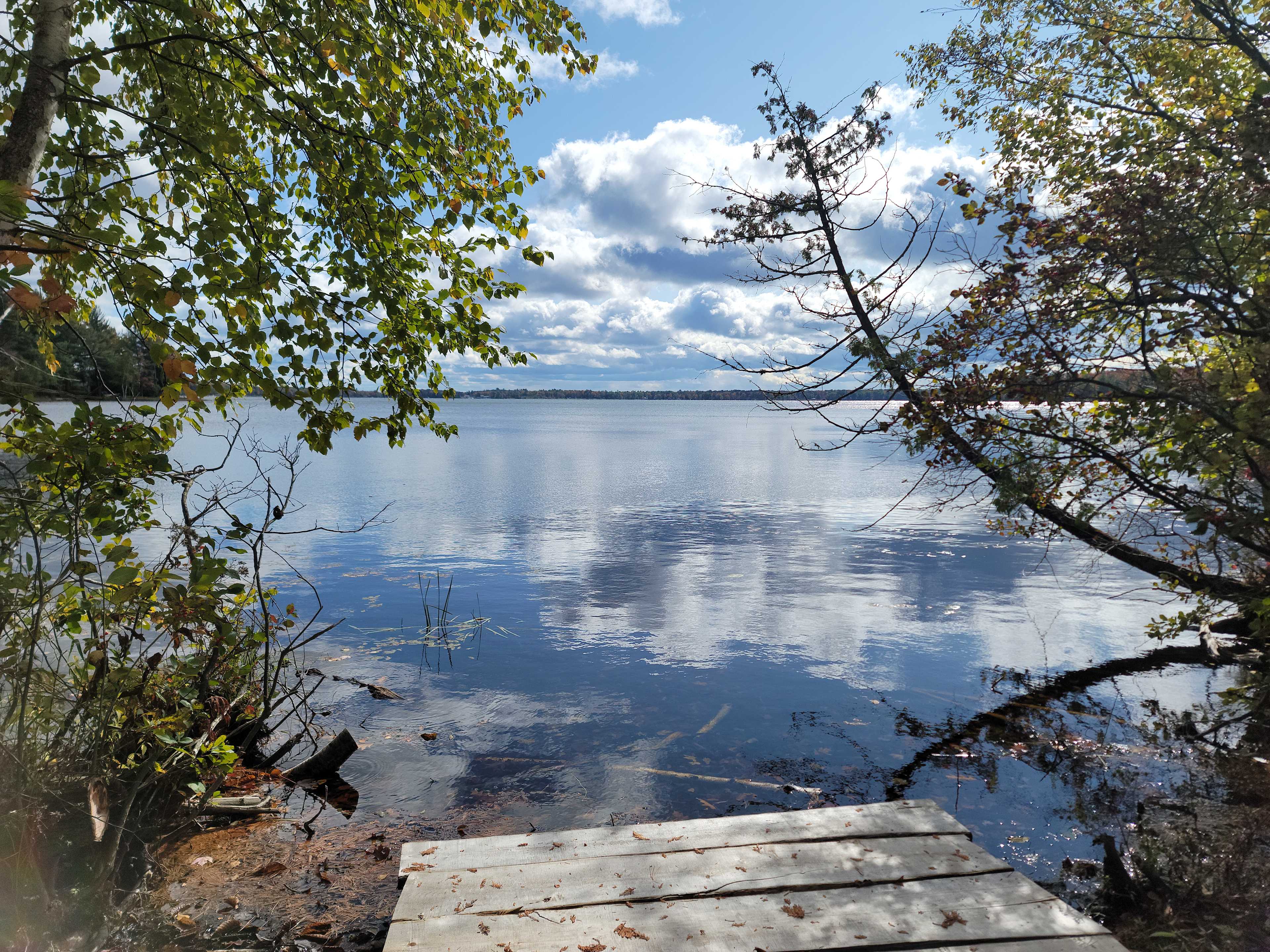 New boardwalk out to Manistee Lake
