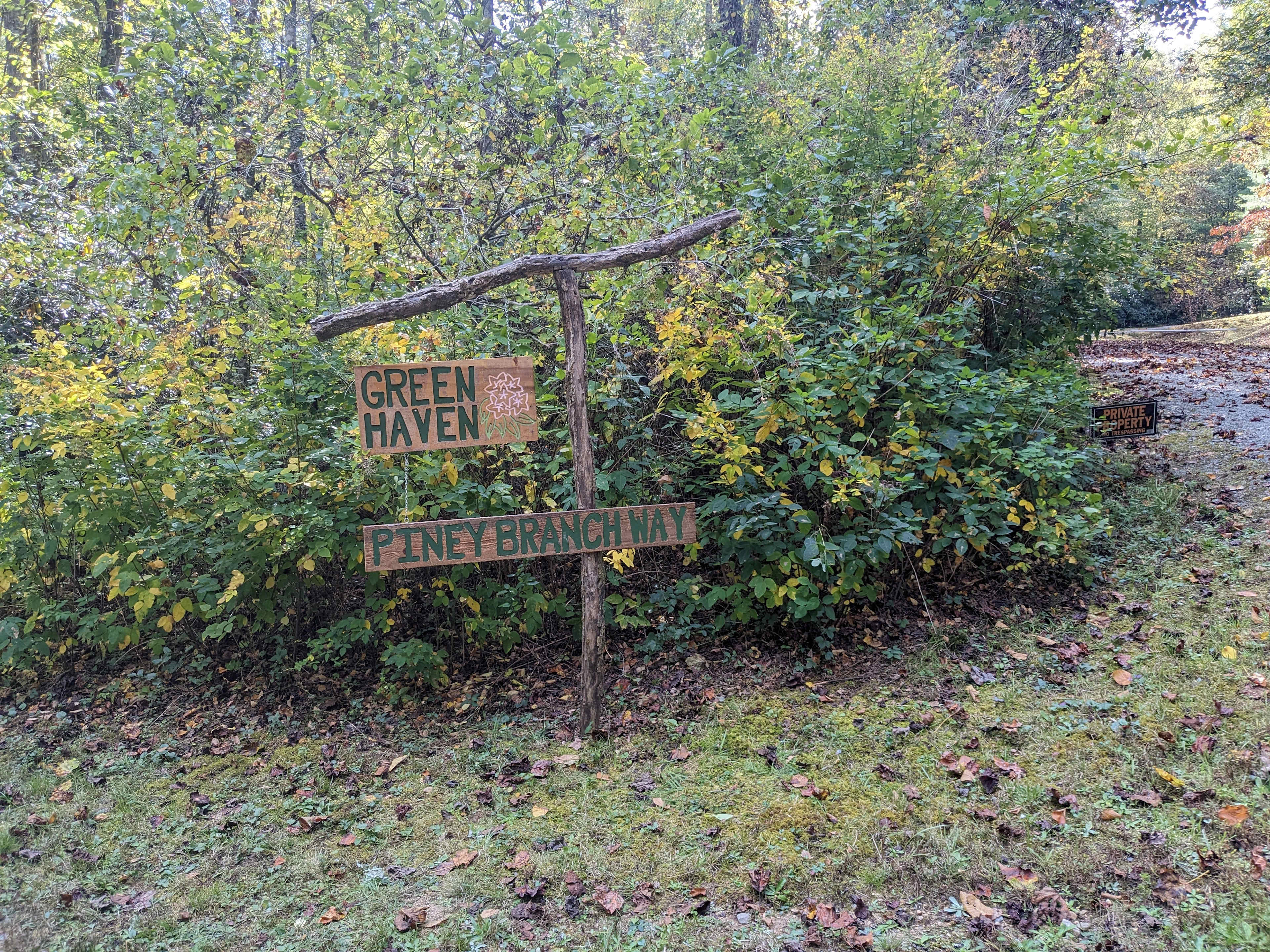 Green Haven, Primitive Camping