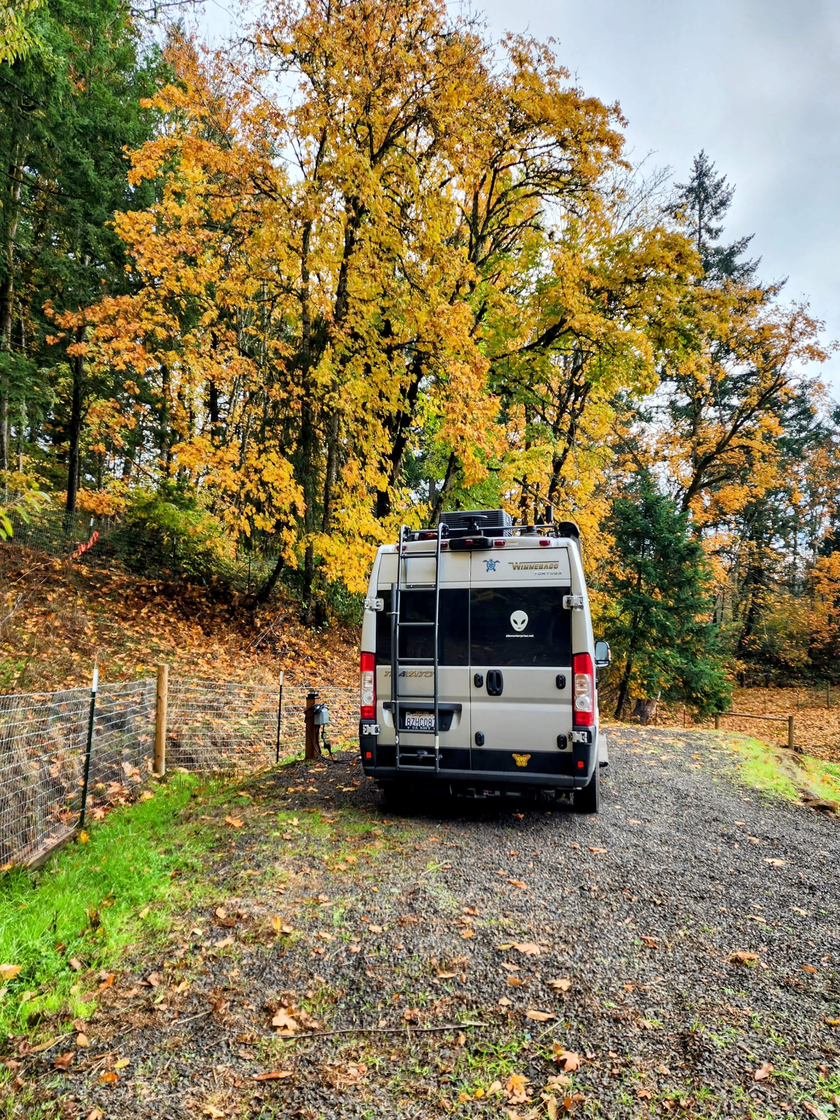 RV w/hook-ups on 8acrs