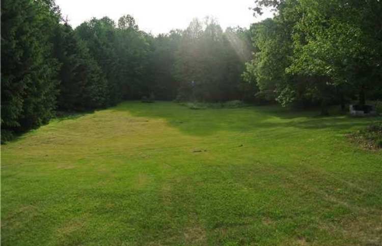 Field behind camper pad