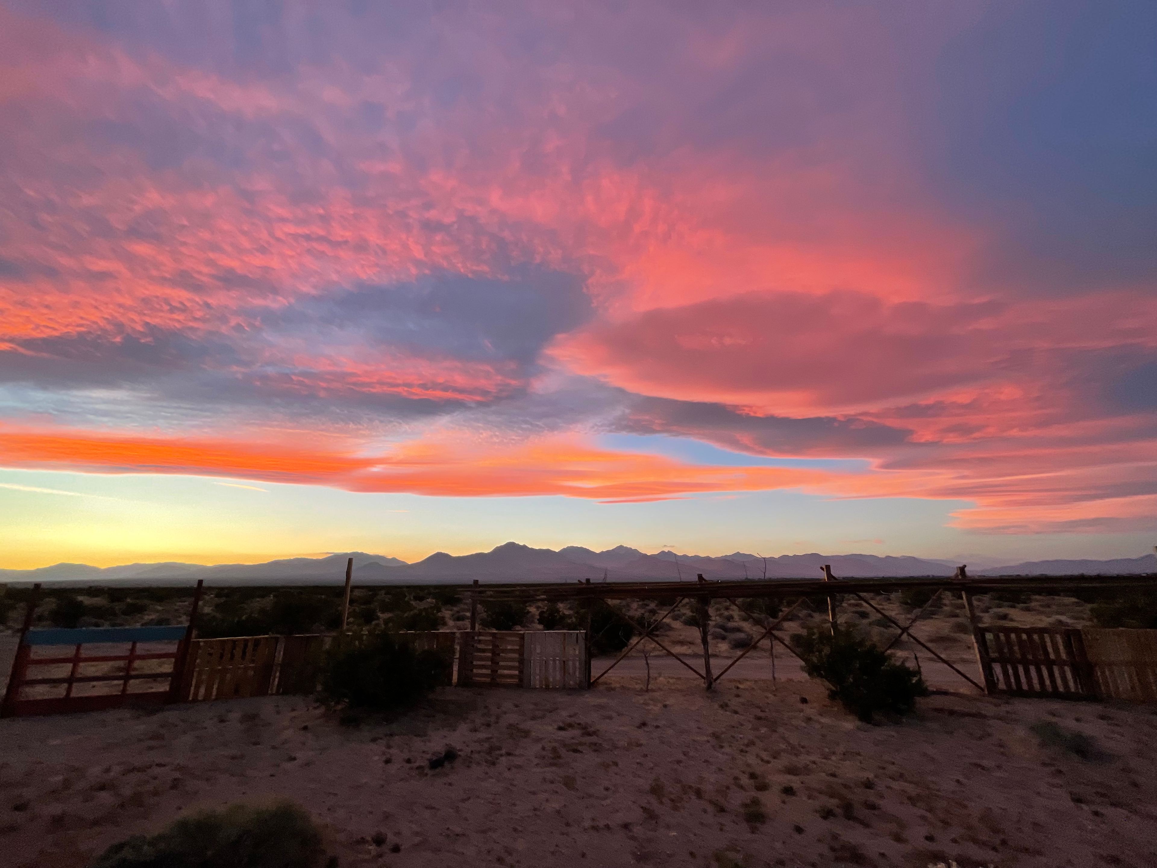Enjoy a magestic view of the Sierra Nevadas