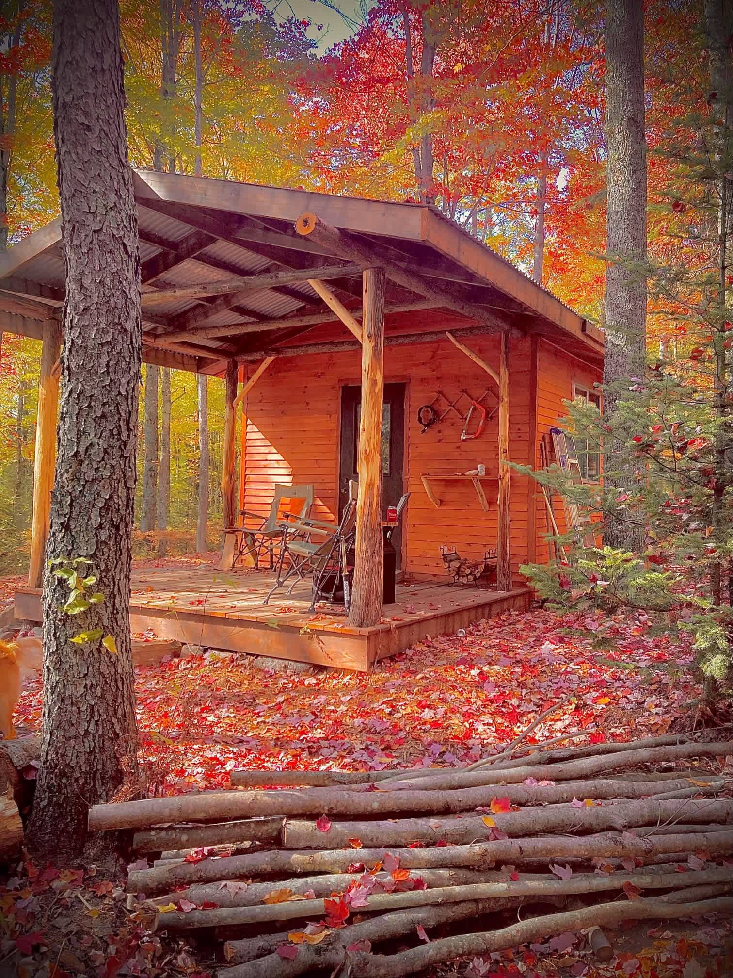 Ricky’s Pine River hunt/camp