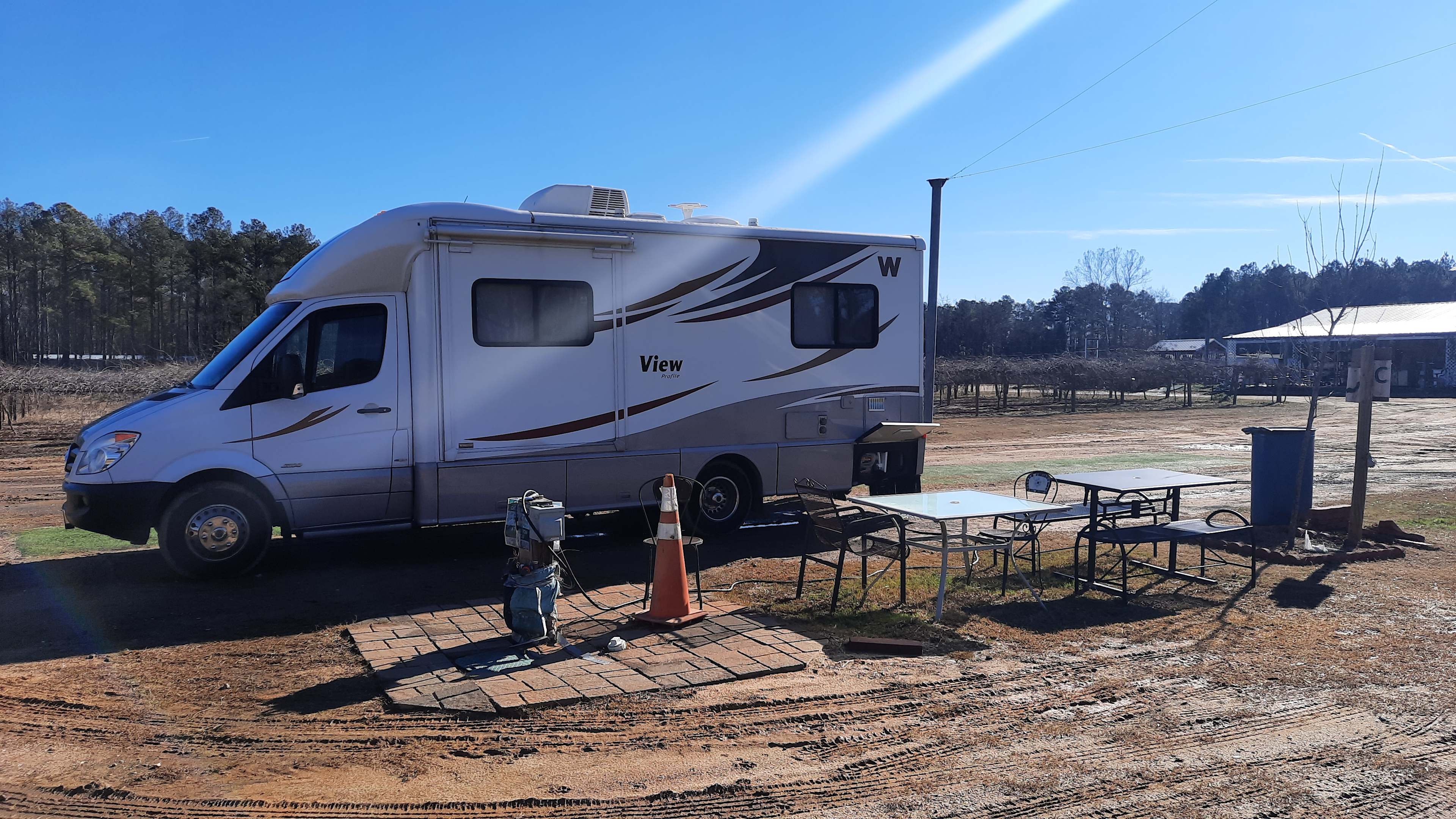 Camping in the Heart of the Winery
