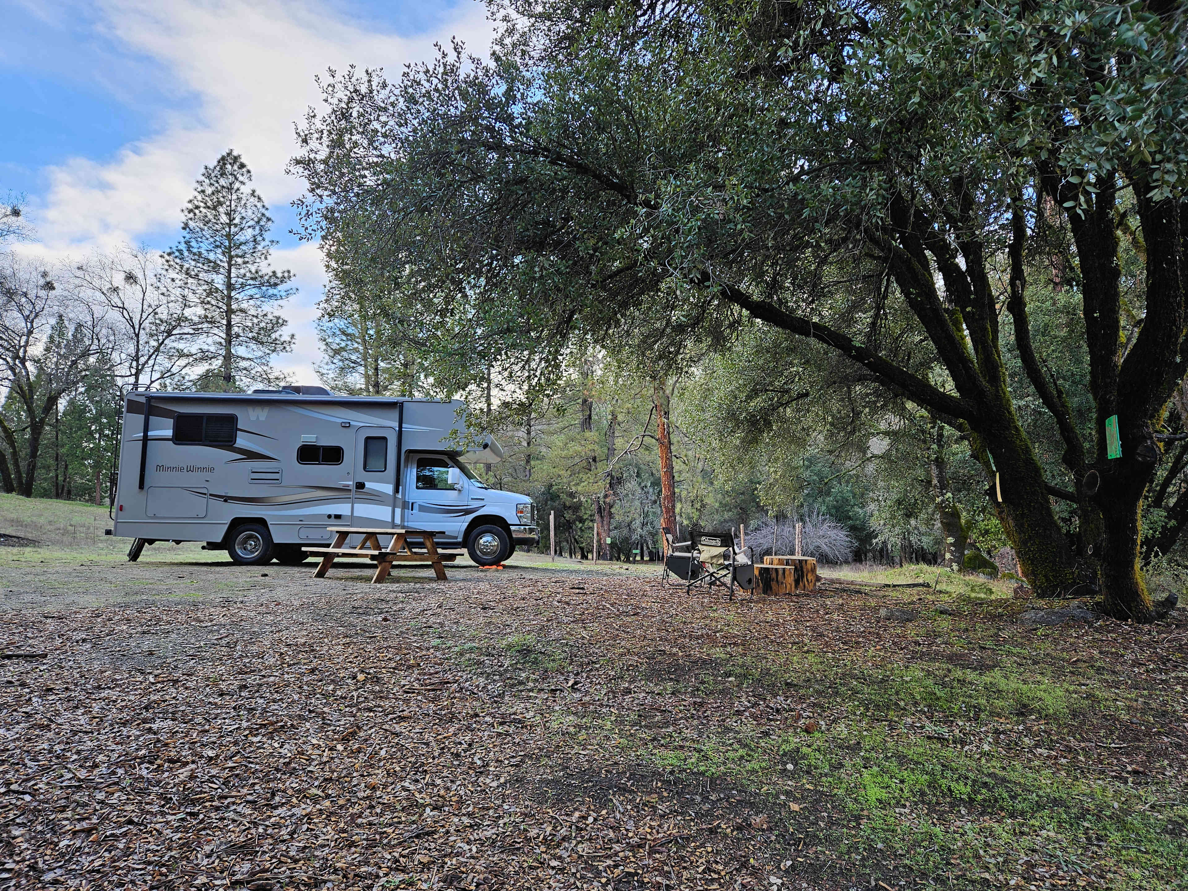 Site 2 was easier for our small rv.