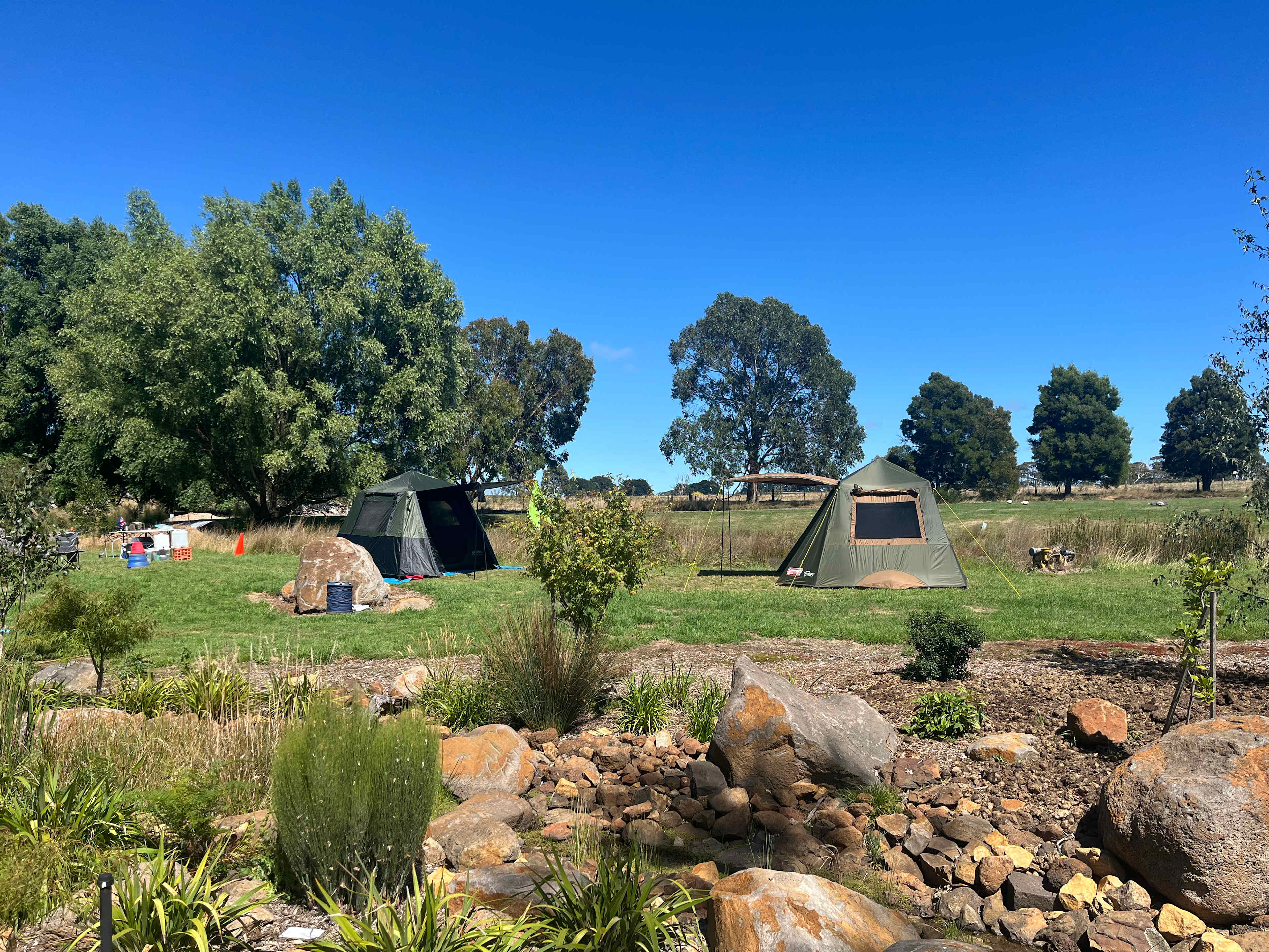 Lakeside or Orchard Paddock Camping